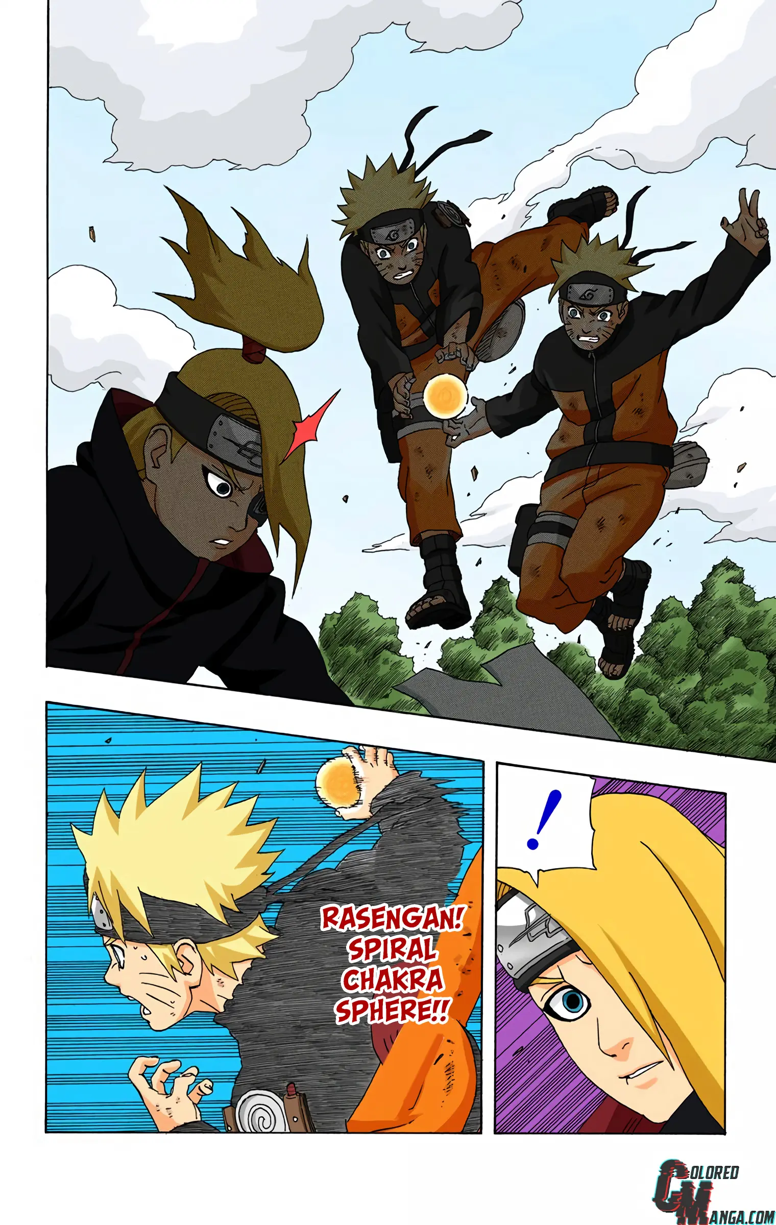 Naruto Colored Manga Online, chapter 276, page 12