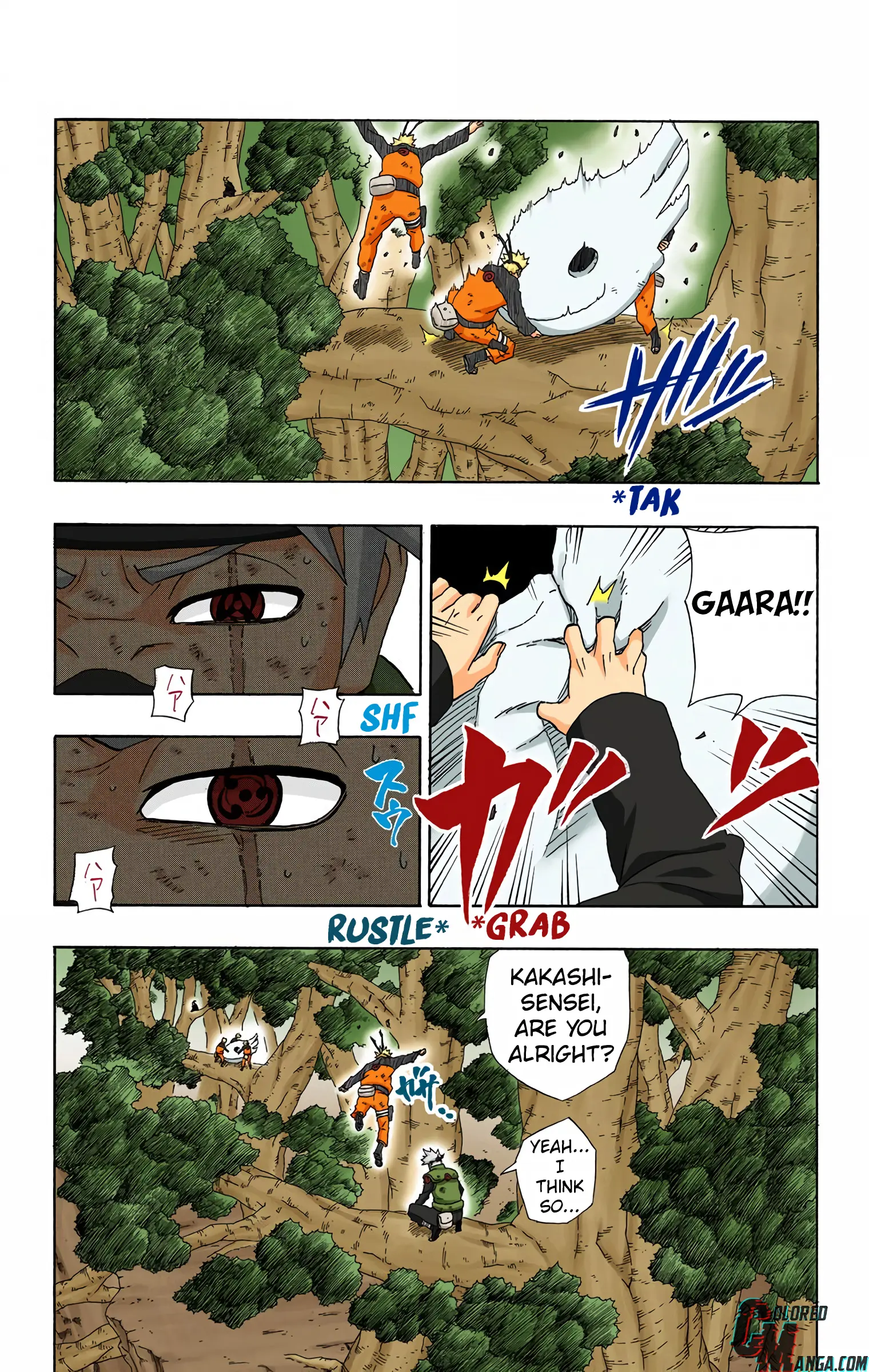 Naruto Colored Manga Online, chapter 276, page 15