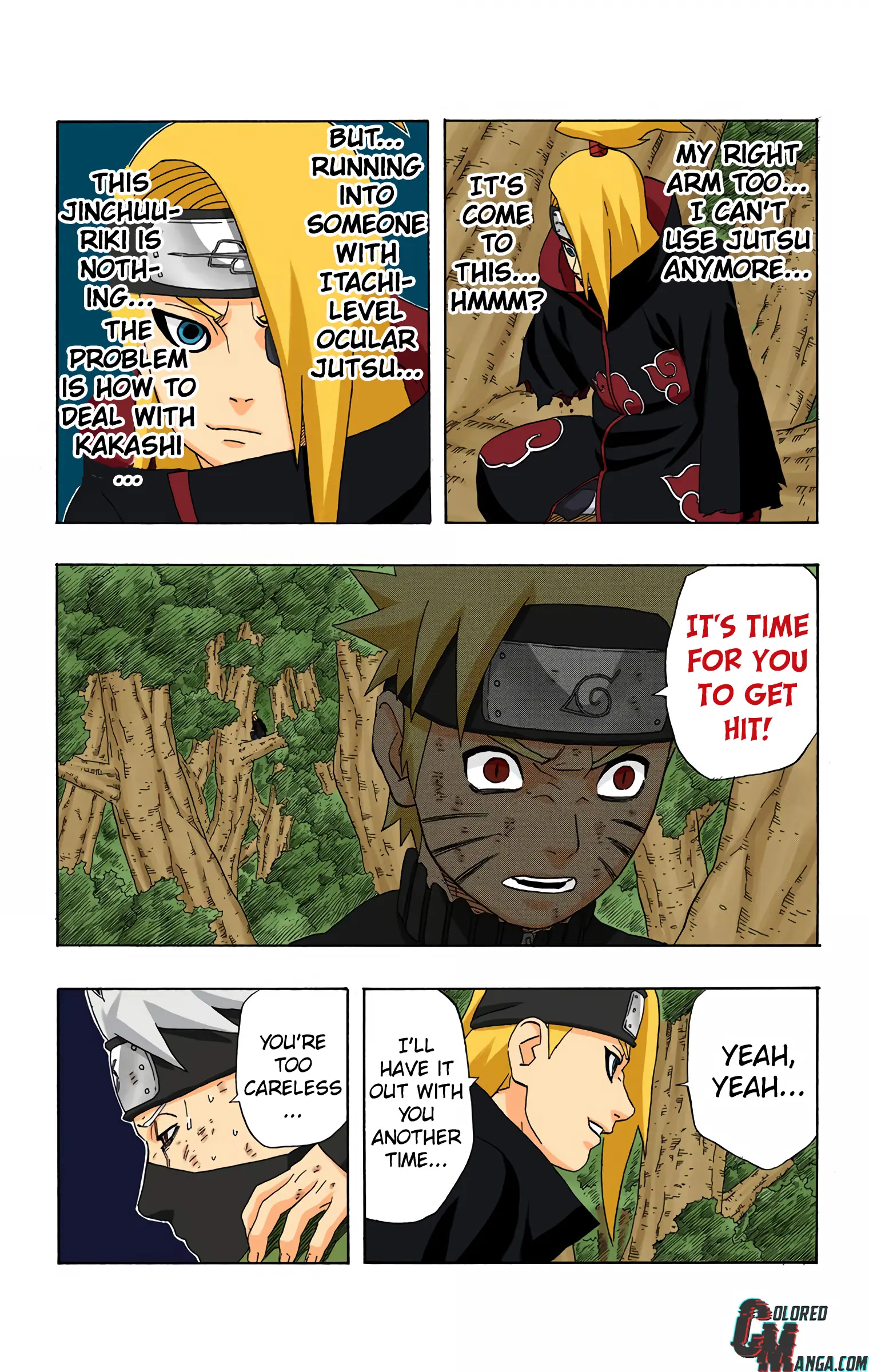 Naruto Colored Manga Online, chapter 276, page 17