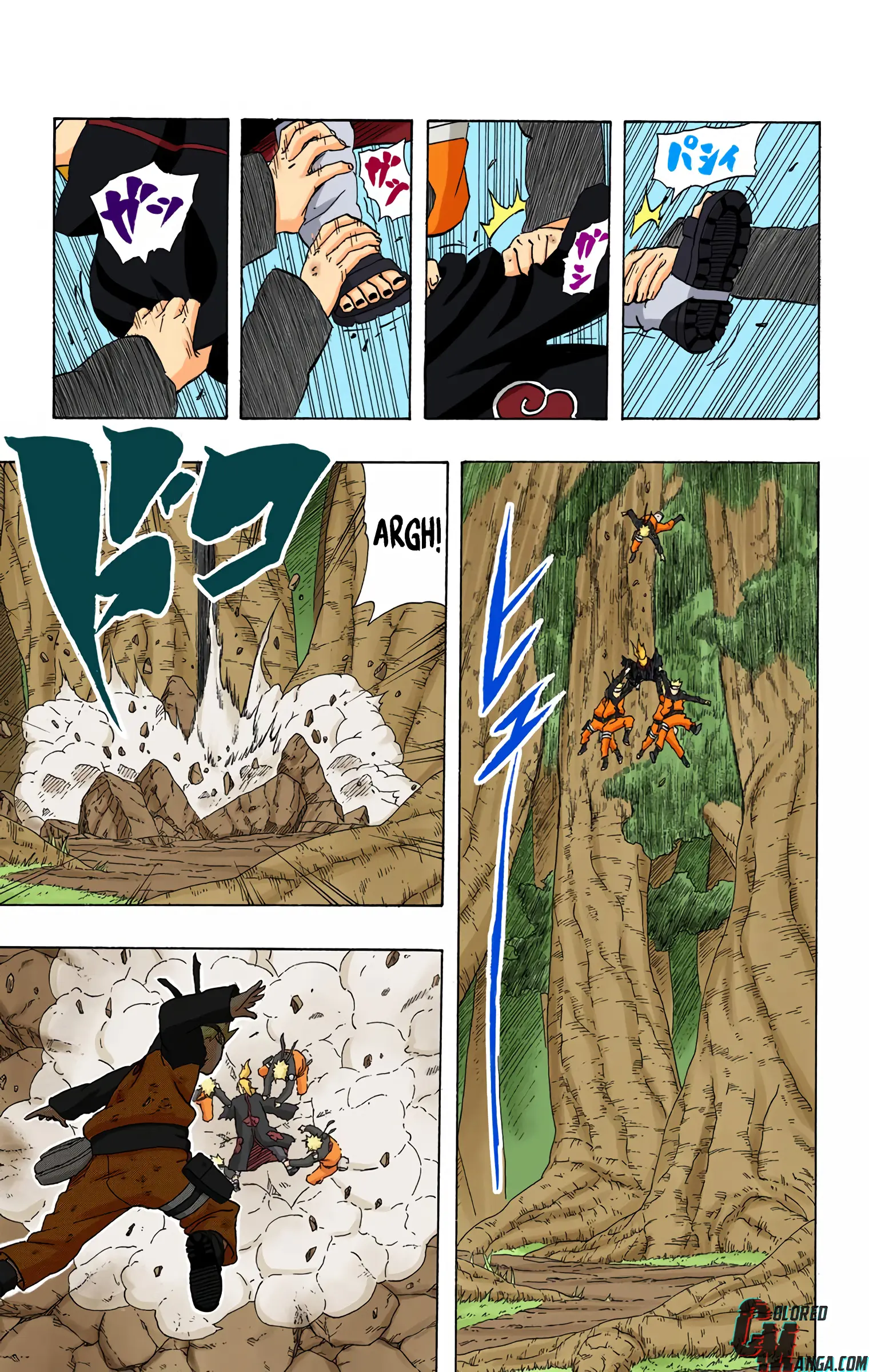 Naruto Colored Manga Online, chapter 277, page 3