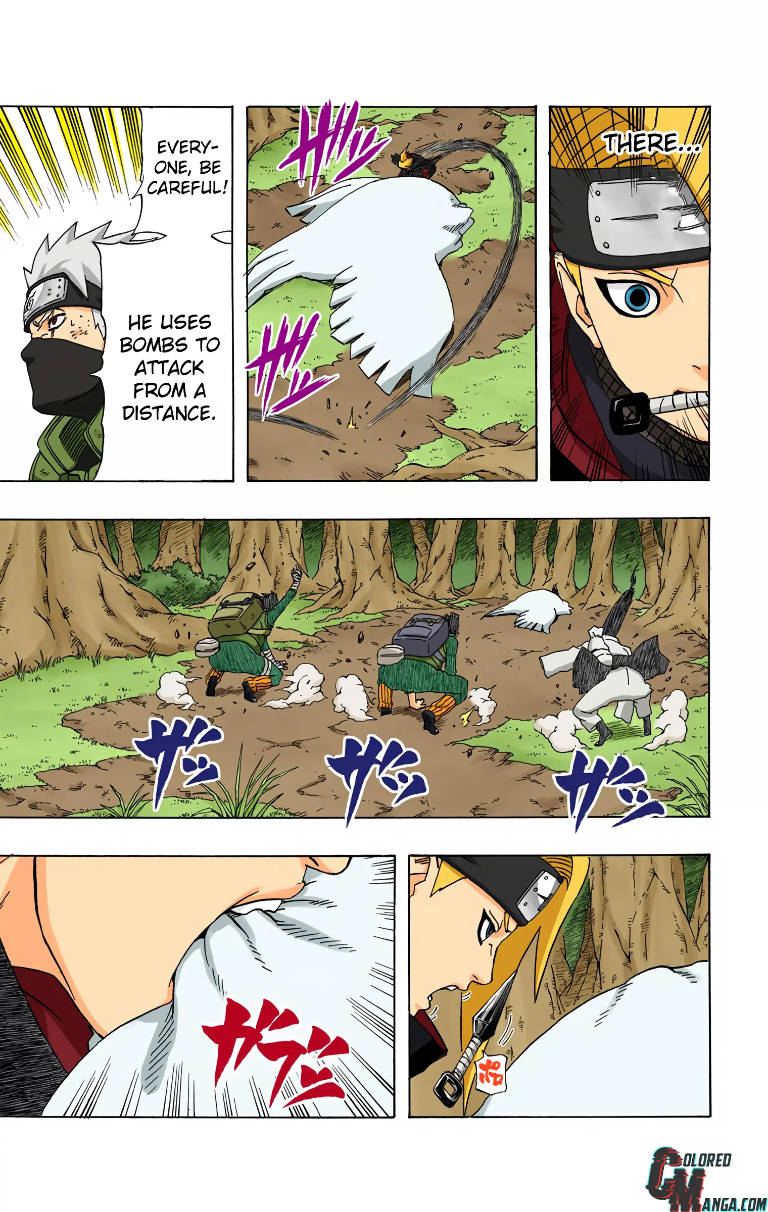 Naruto Colored Manga Online, chapter 277, page 17