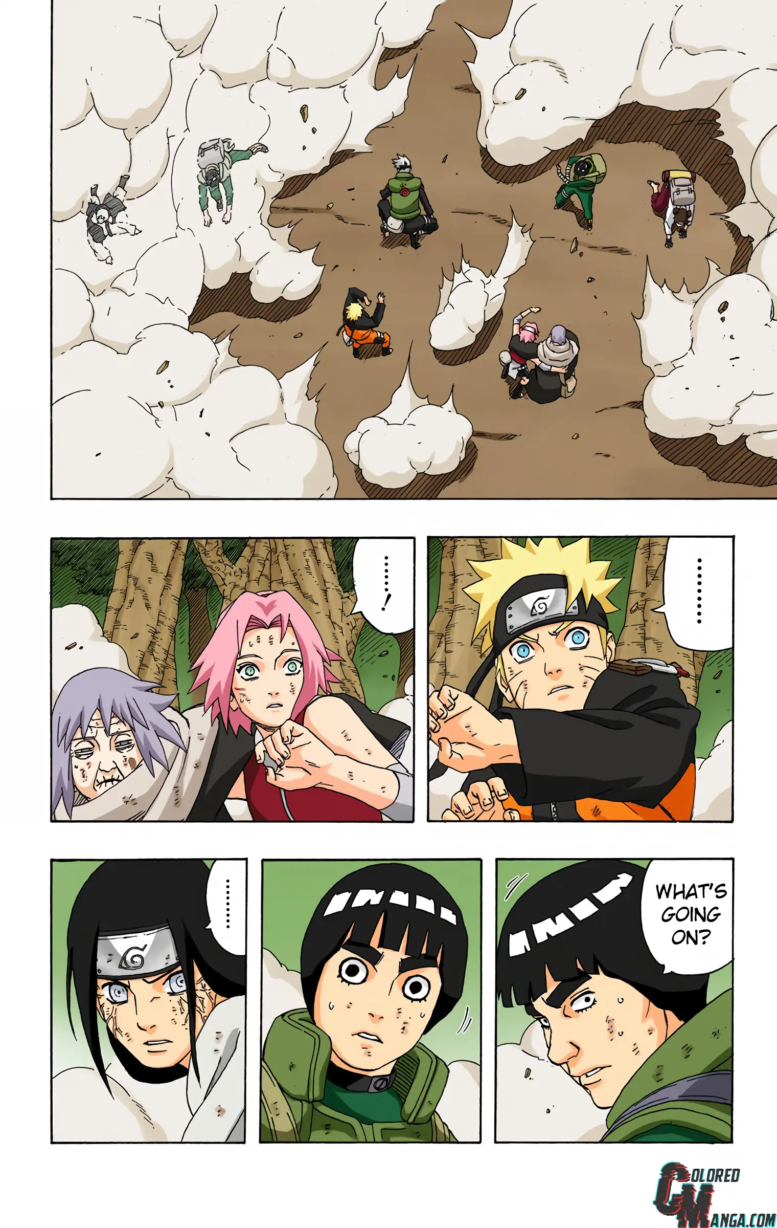 Naruto Colored Manga Online, chapter 278, page 4