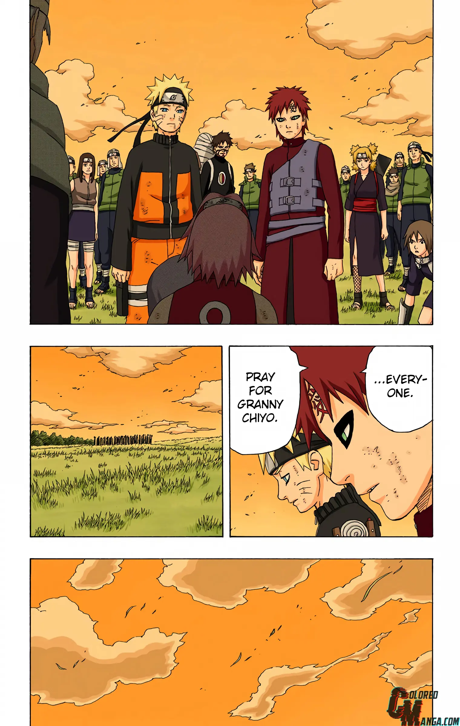 Naruto Colored Manga Online, chapter 280, page 15