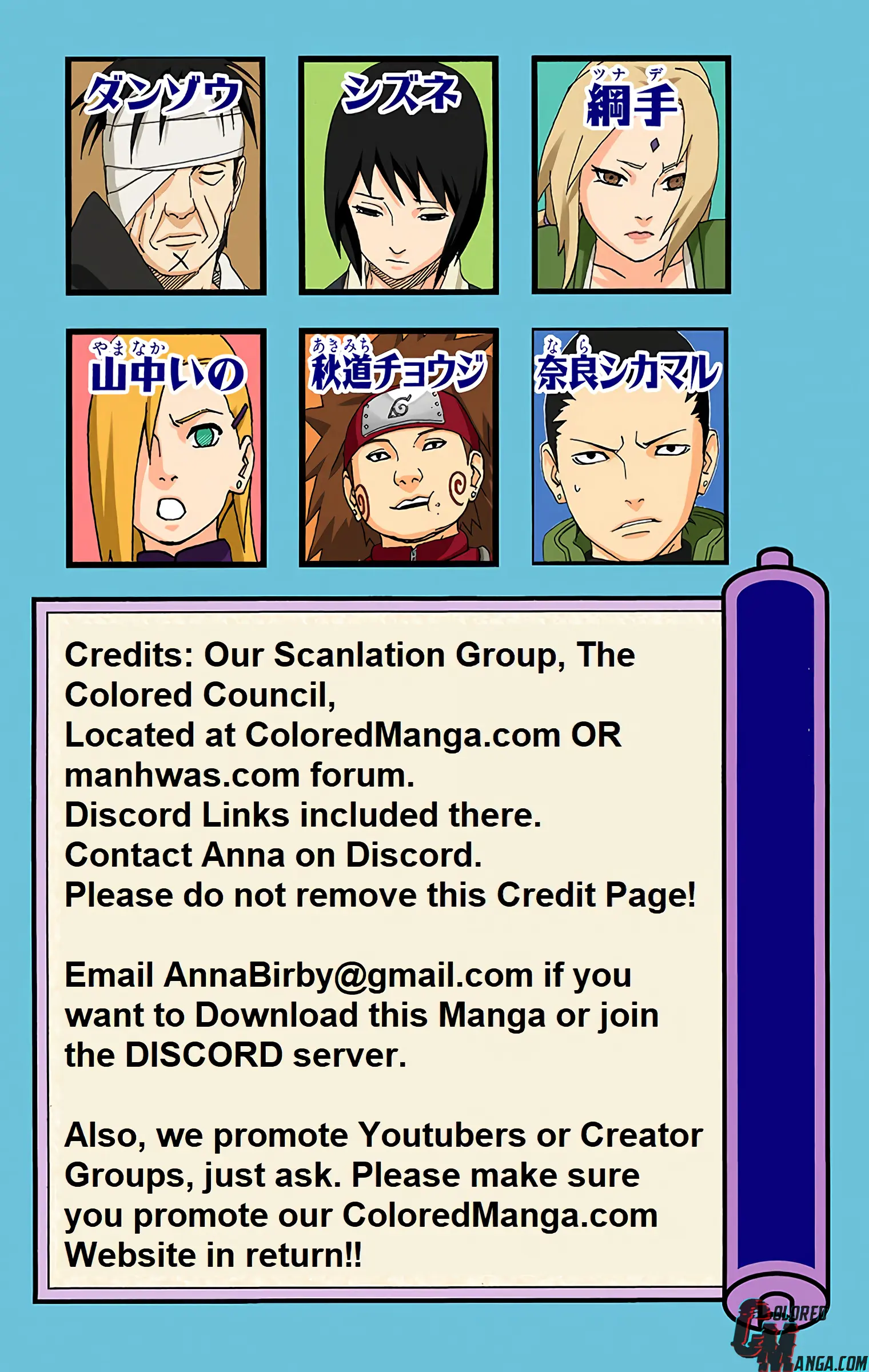 Naruto Colored Manga Online, chapter 281, page 5