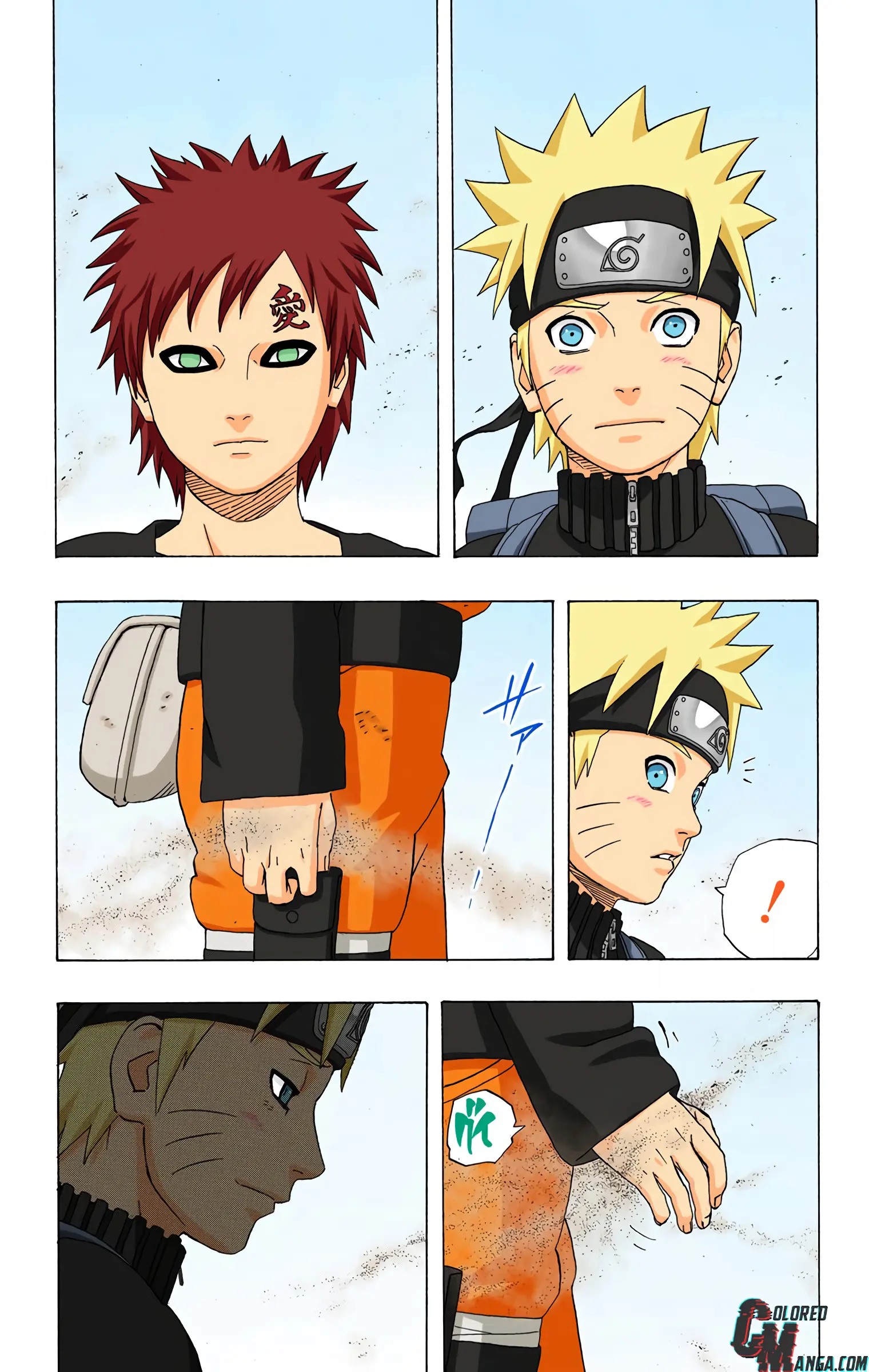 Naruto Colored Manga Online, chapter 281, page 15