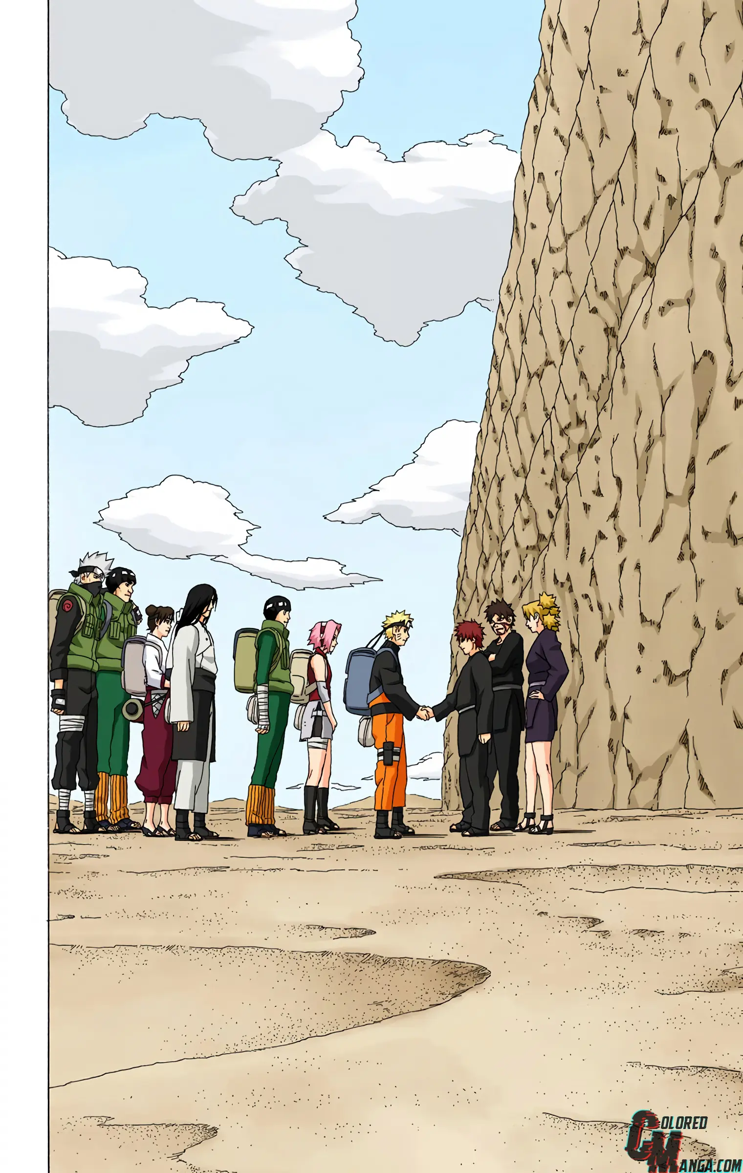 Naruto Colored Manga Online, chapter 281, page 16