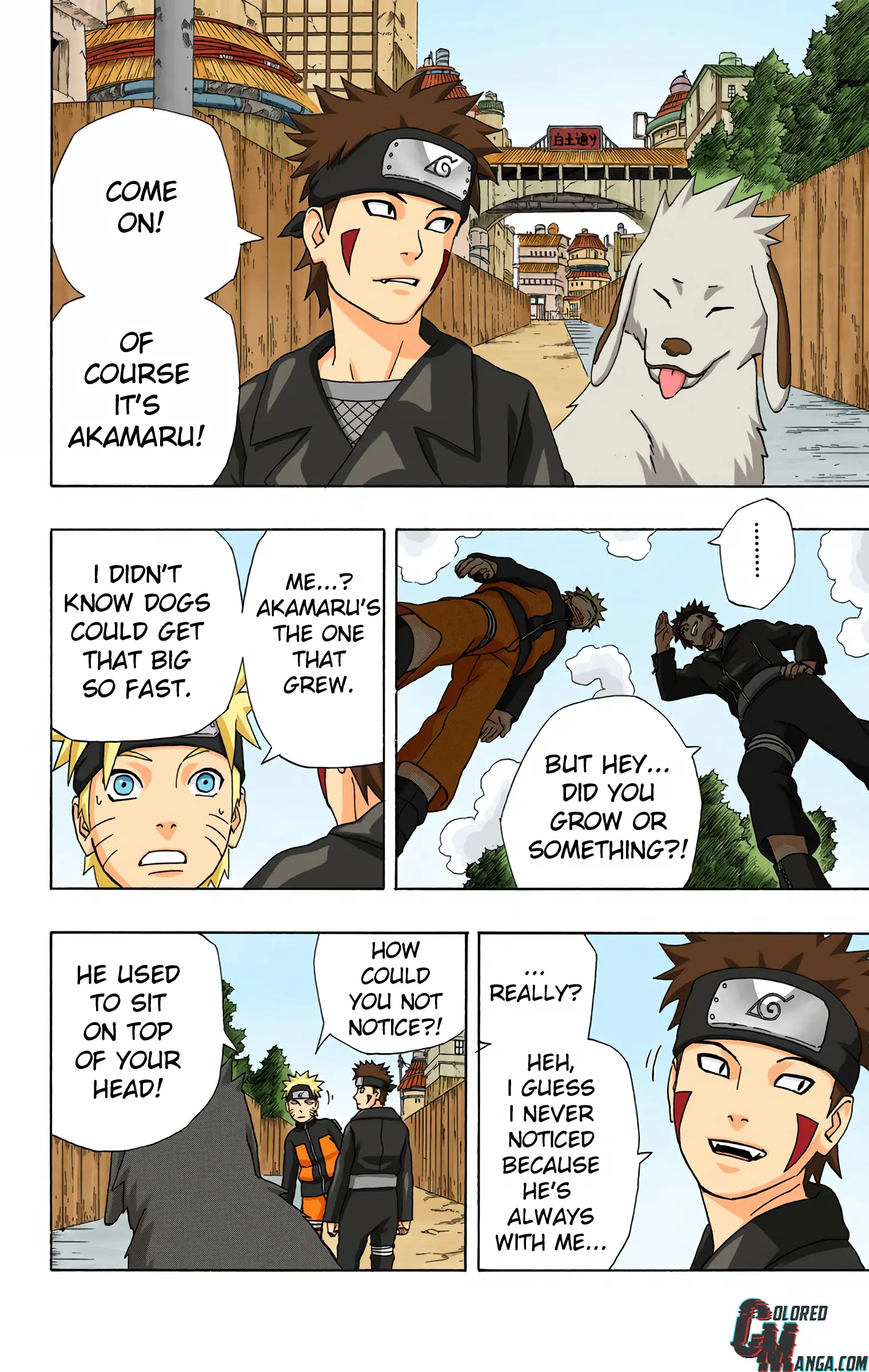 Naruto Colored Manga Online, chapter 282, page 16