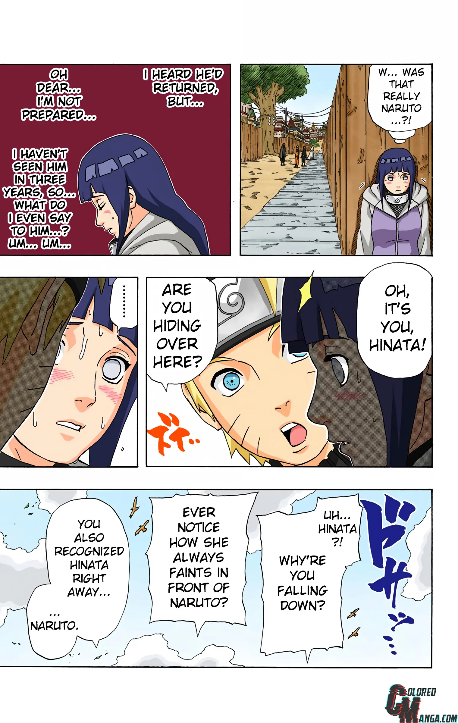 Naruto Colored Manga Online, chapter 282, page 19