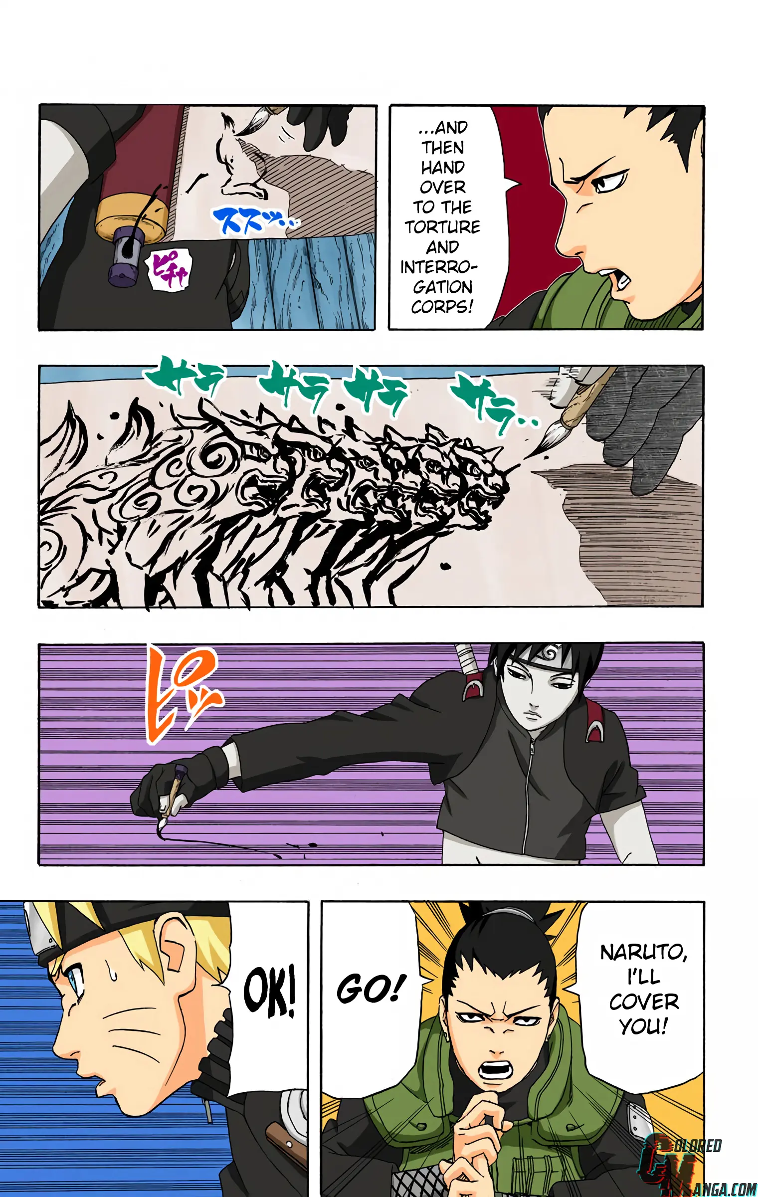 Naruto Colored Manga Online, chapter 283, page 12