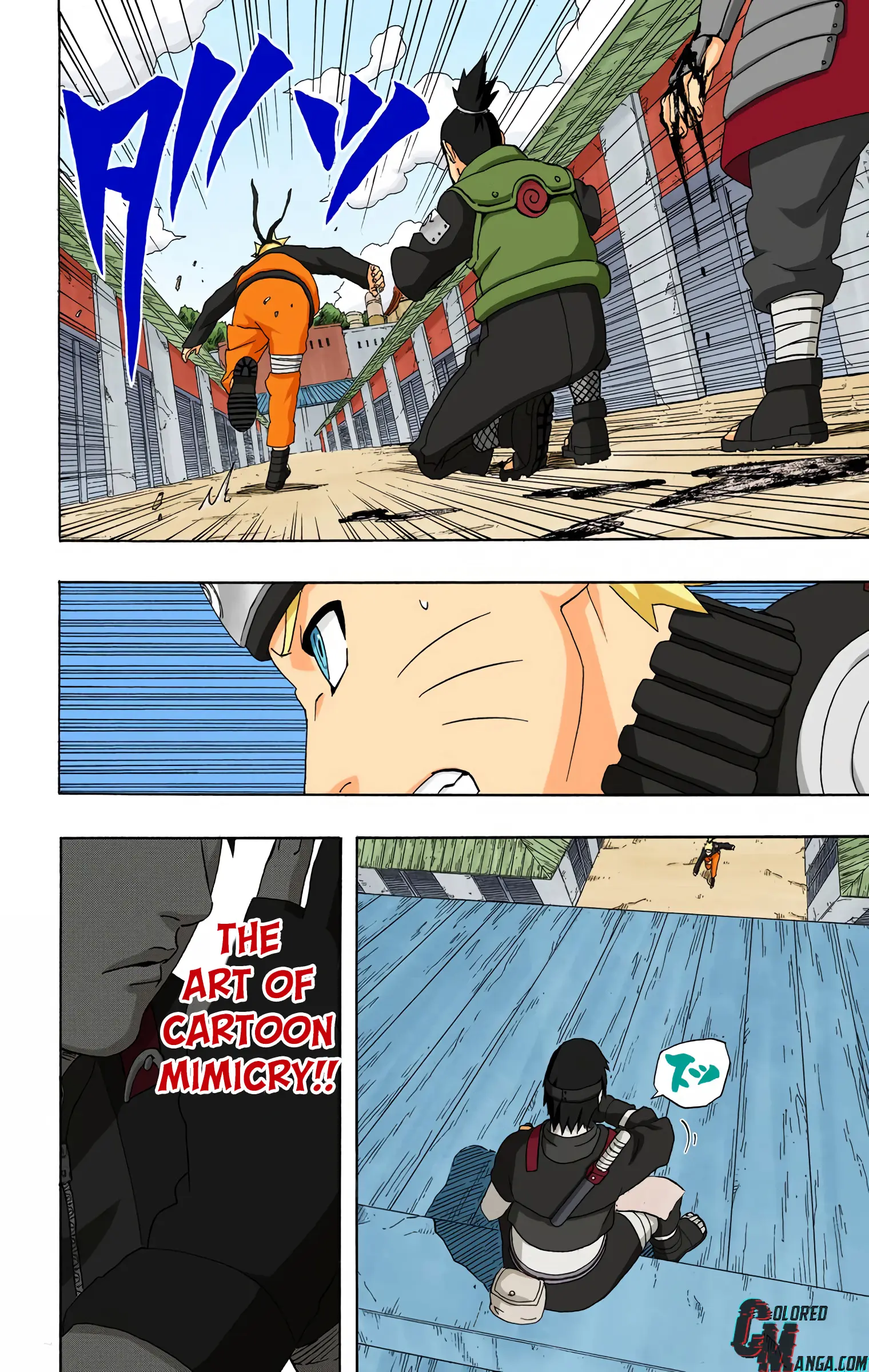 Naruto Colored Manga Online, chapter 283, page 13