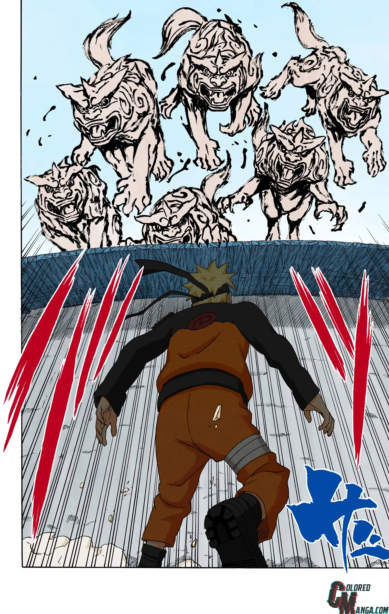 Naruto Colored Manga Online, chapter 283, page 15