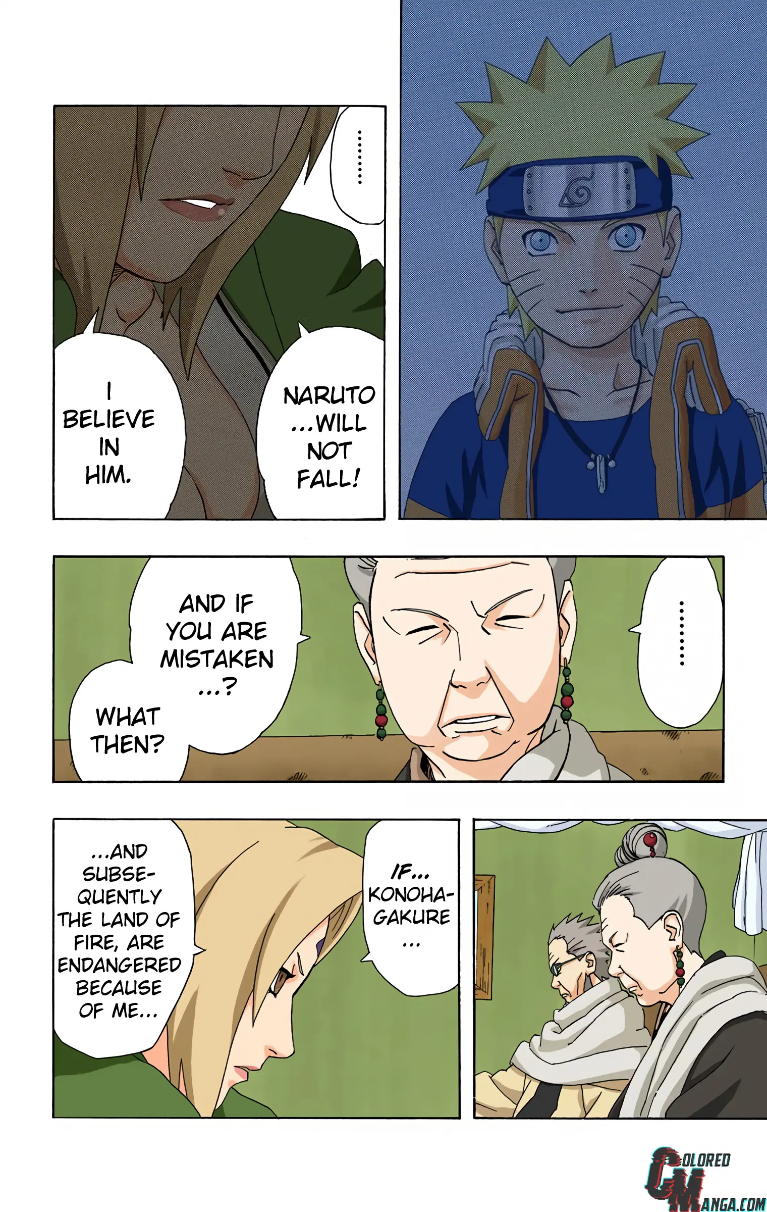 Naruto Colored Manga Online, chapter 284, page 6