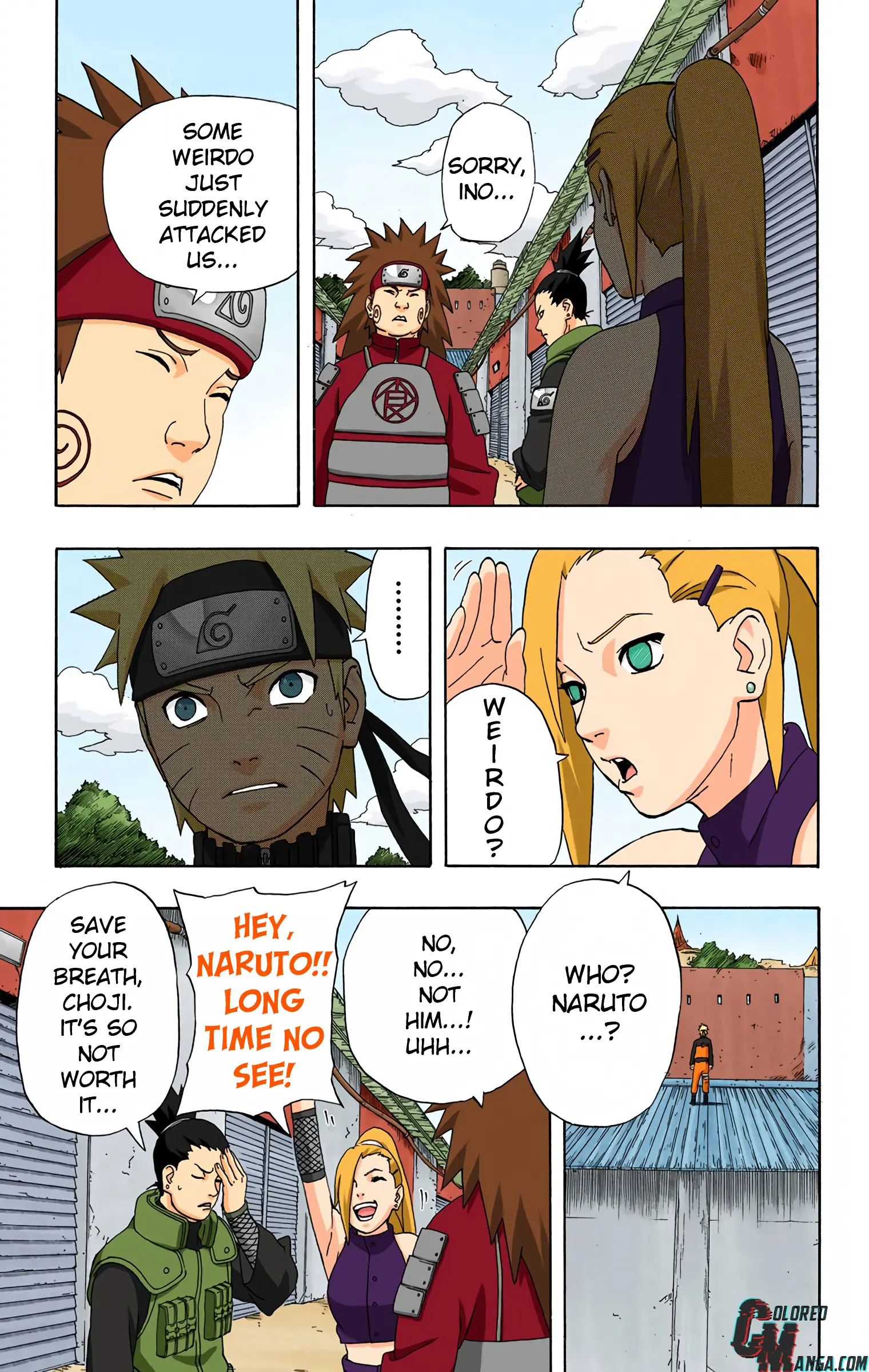 Naruto Colored Manga Online, chapter 284, page 13