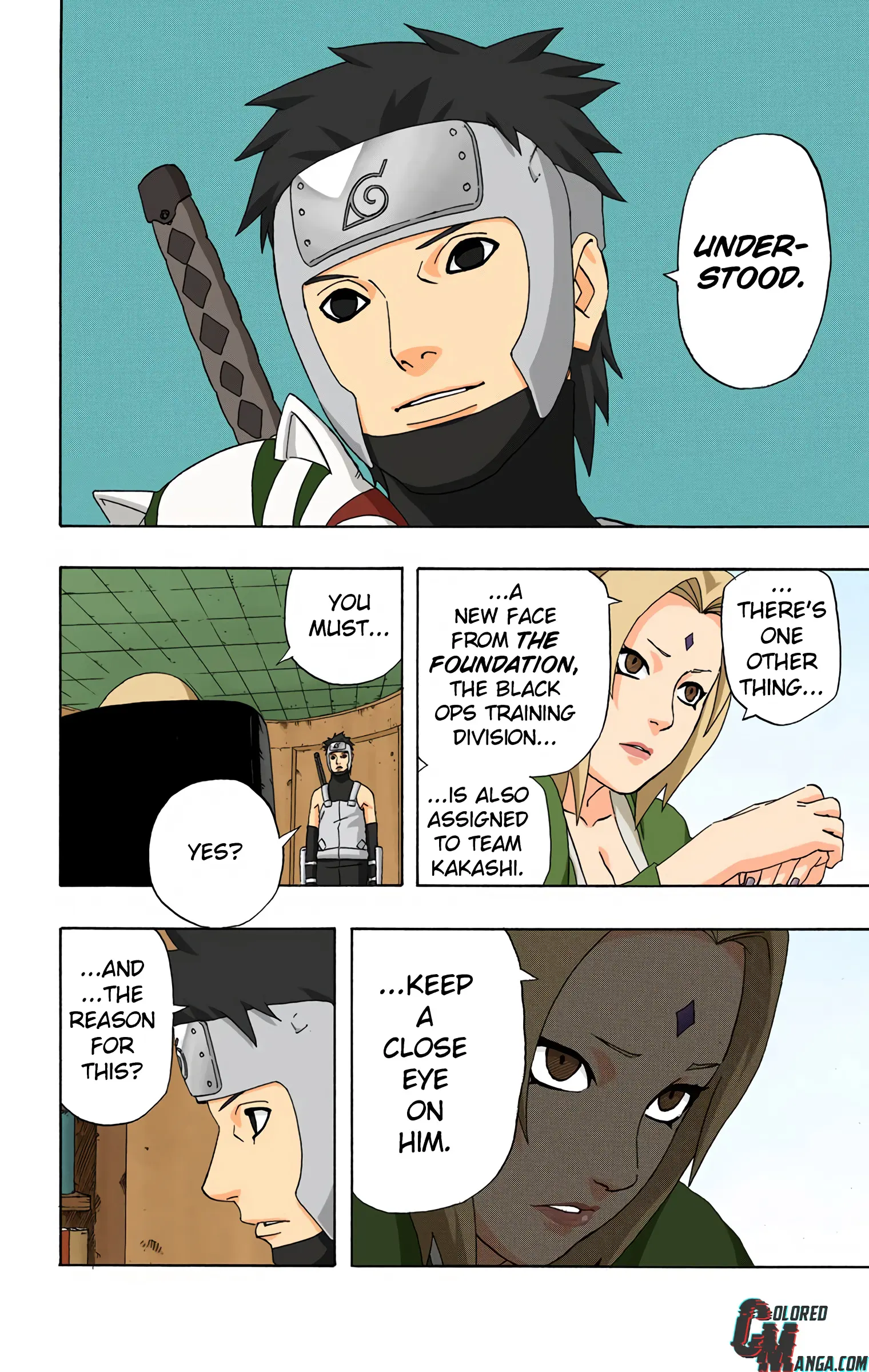Naruto Colored Manga Online, chapter 284, page 16