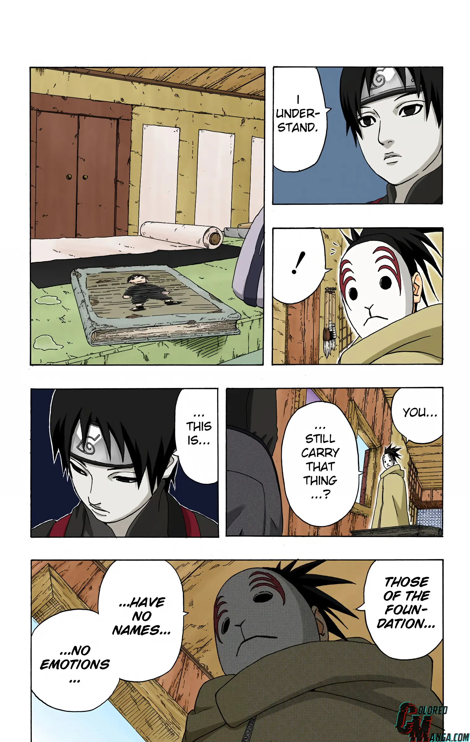 Naruto Colored Manga Online, chapter 285, page 11