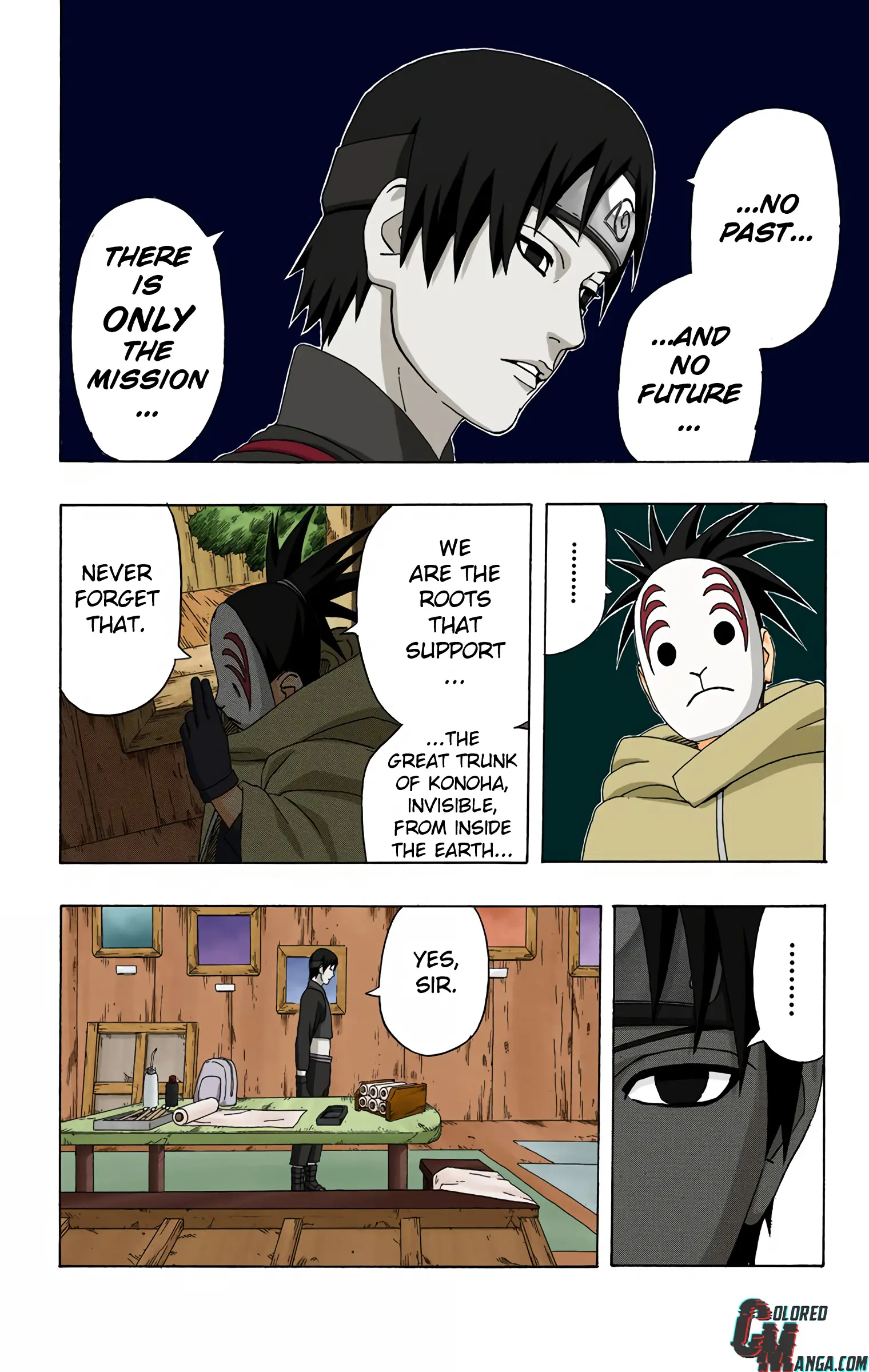Naruto Colored Manga Online, chapter 285, page 12