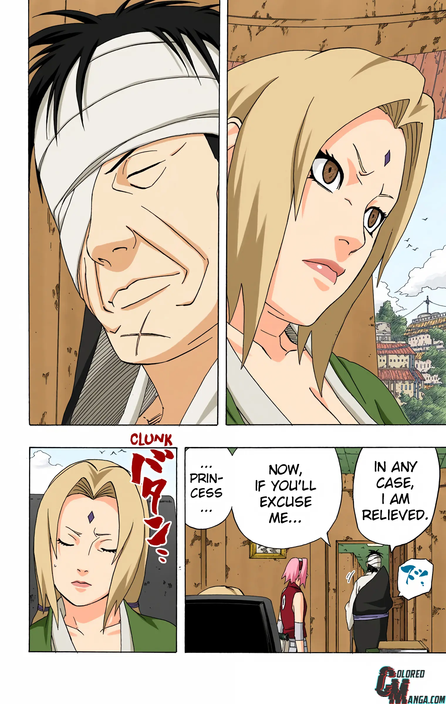 Naruto Colored Manga Online, chapter 285, page 16