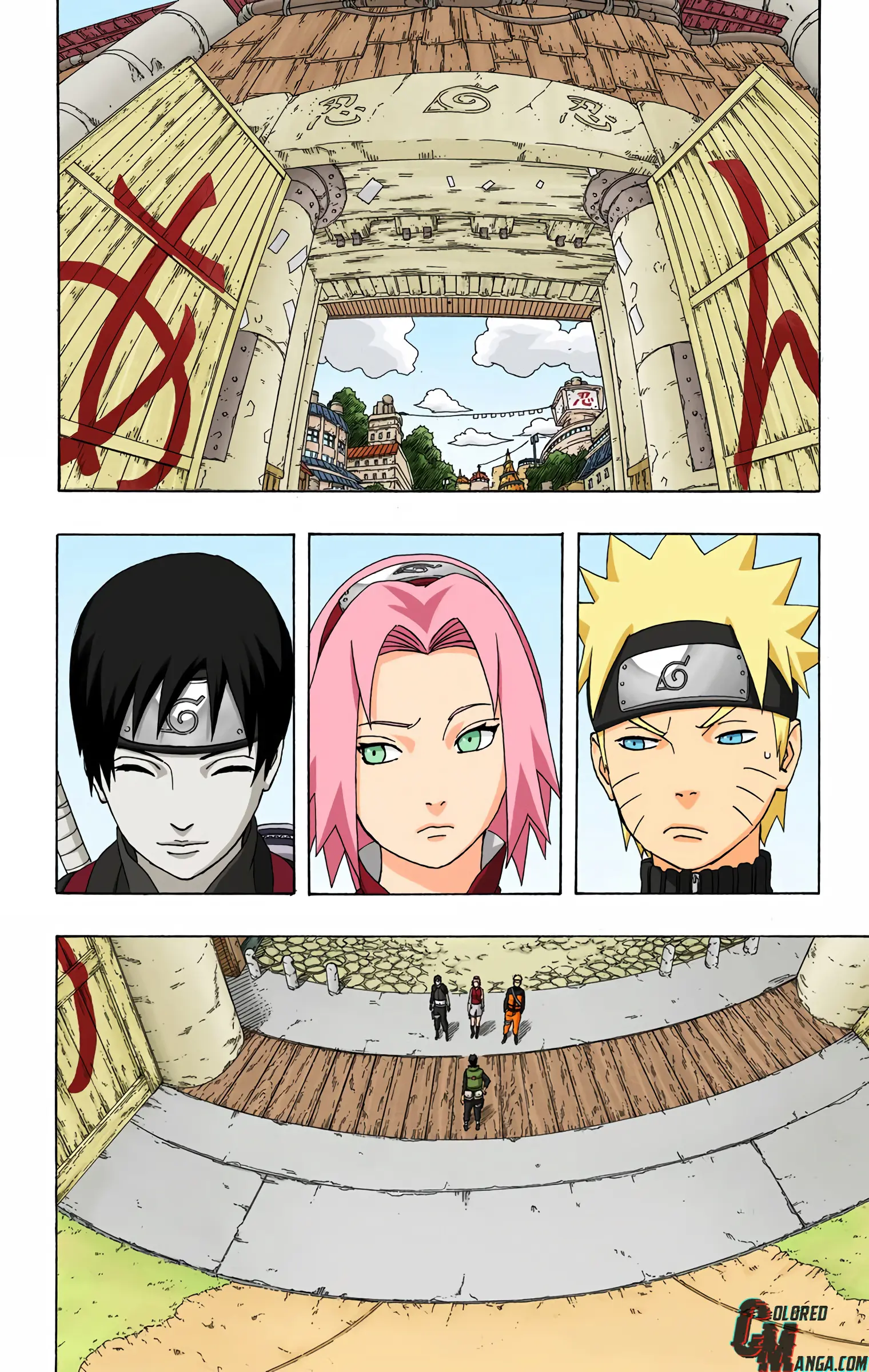 Naruto Colored Manga Online, chapter 285, page 18