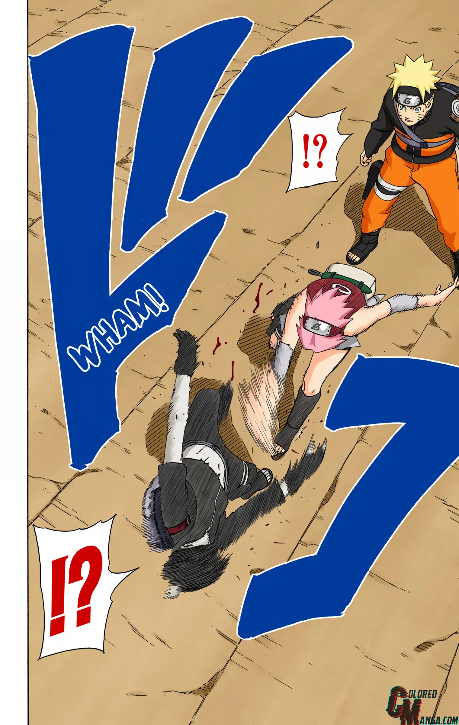Naruto Colored Manga Online, chapter 286, page 8