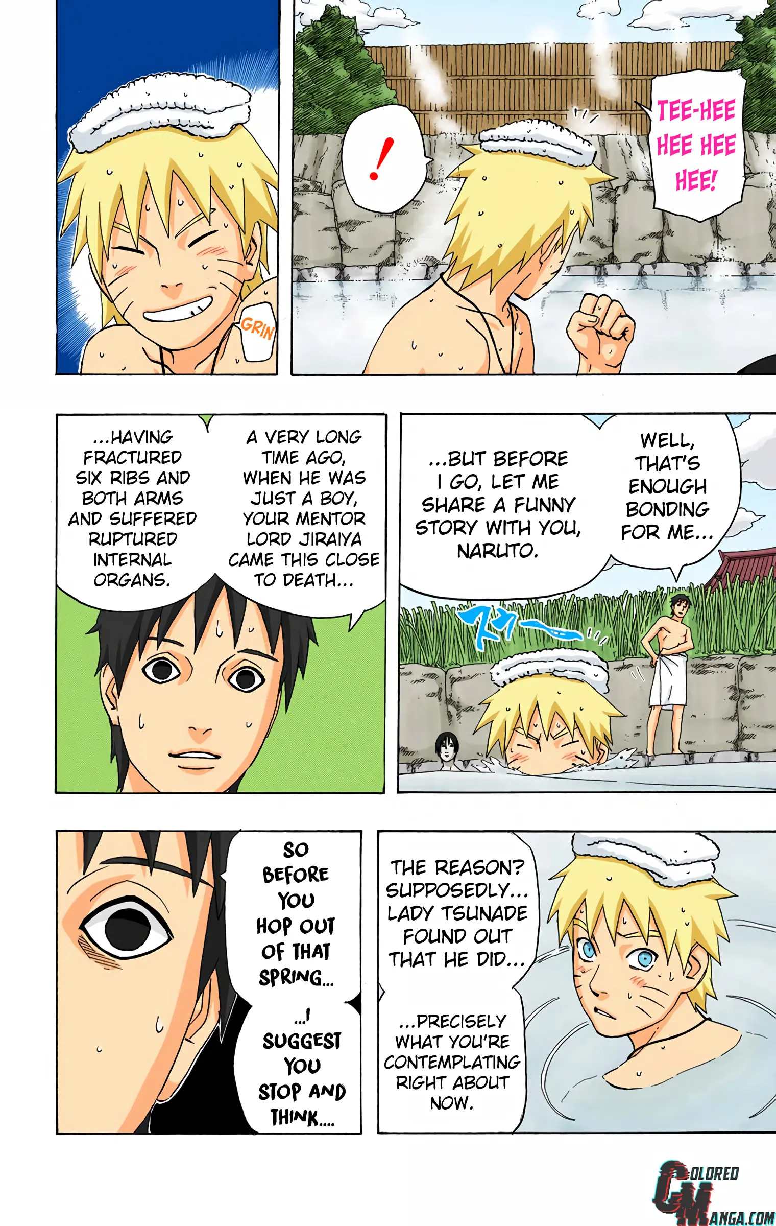 Naruto Colored Manga Online, chapter 286, page 16