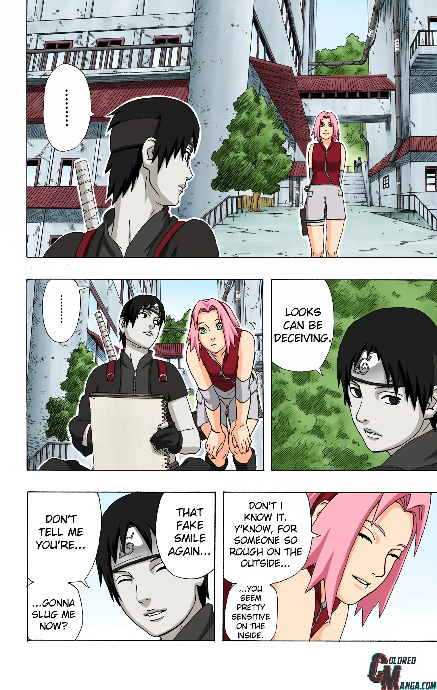Naruto Colored Manga Online, chapter 287, page 4
