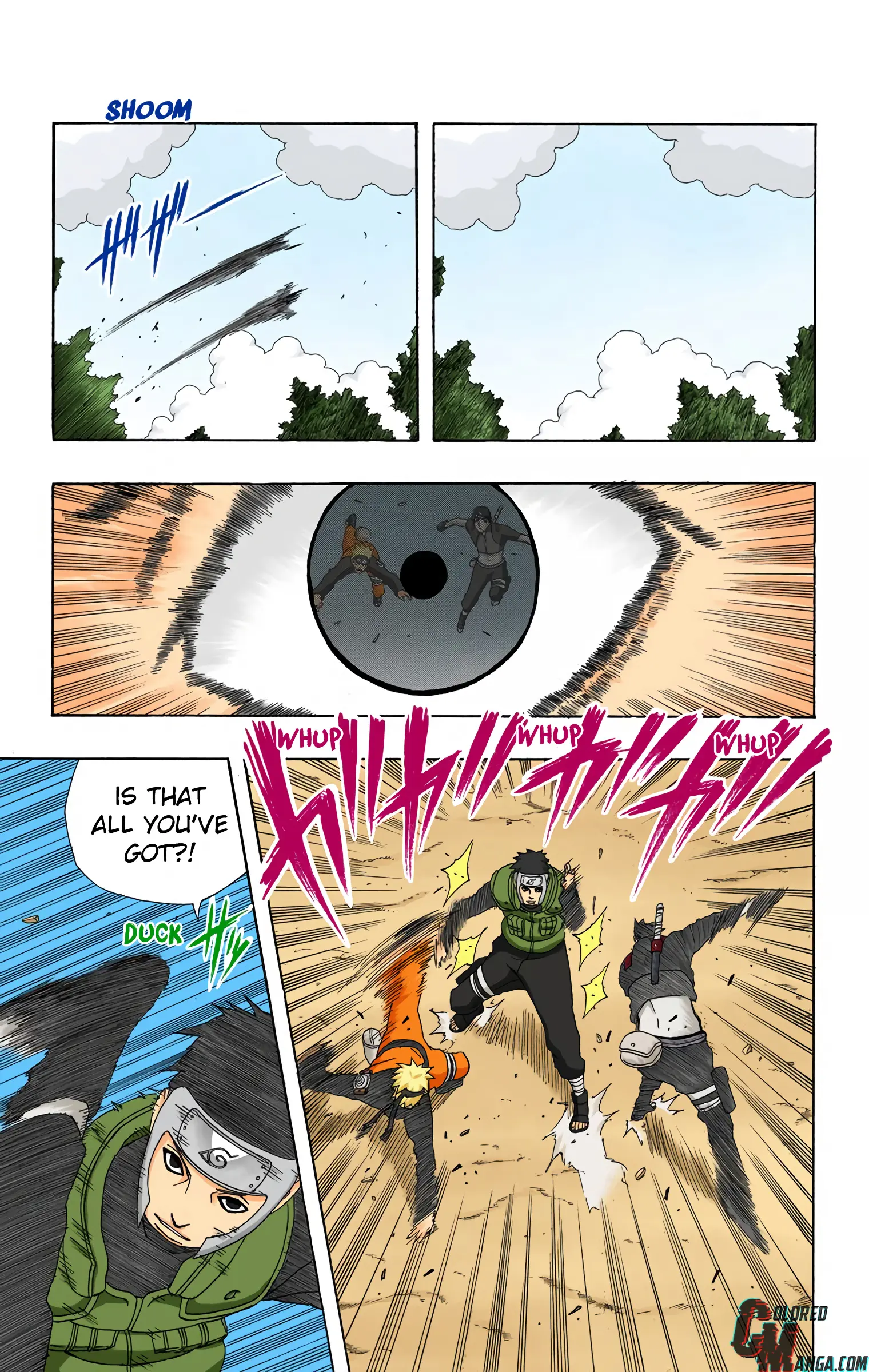 Naruto Colored Manga Online, chapter 288, page 7