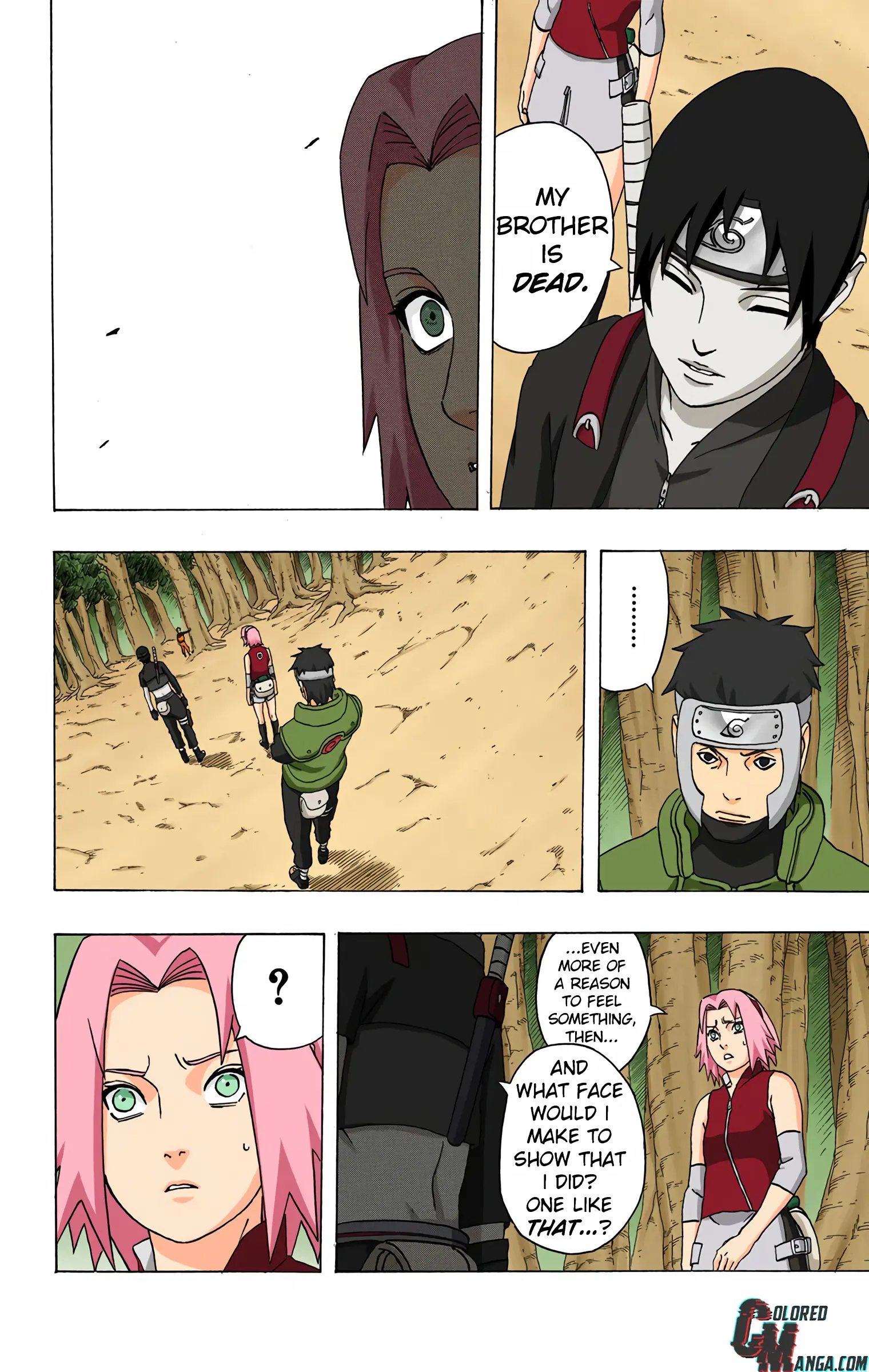 Naruto Colored Manga Online, chapter 289, page 4