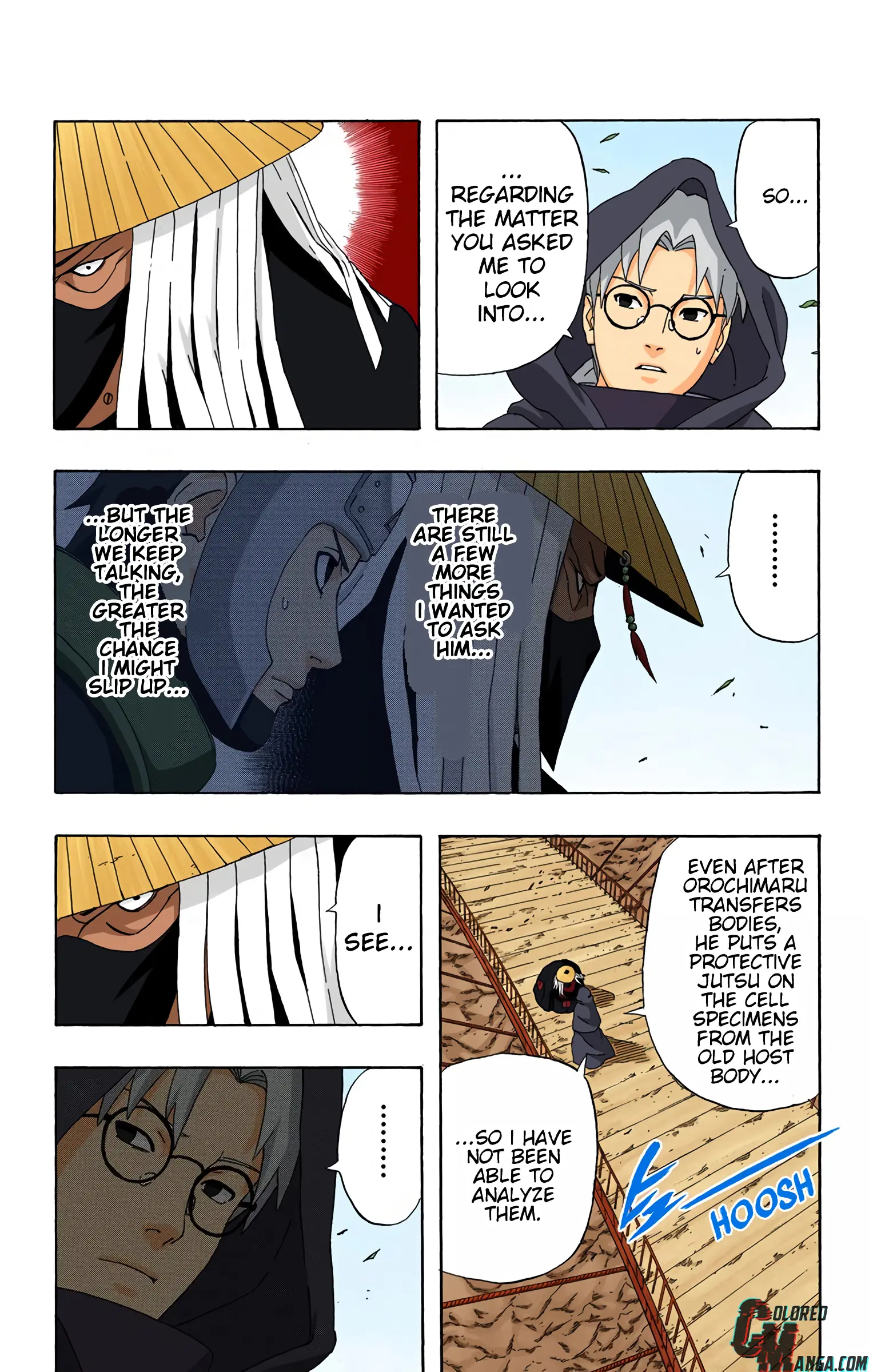 Naruto Colored Manga Online, chapter 290, page 9