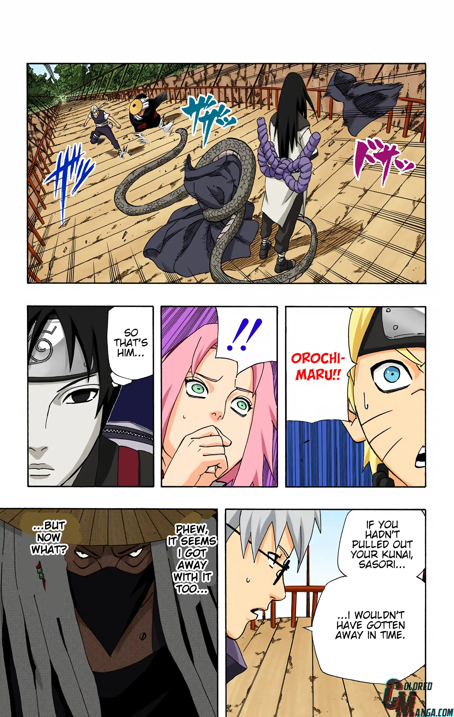 Naruto Colored Manga Online, chapter 290, page 13