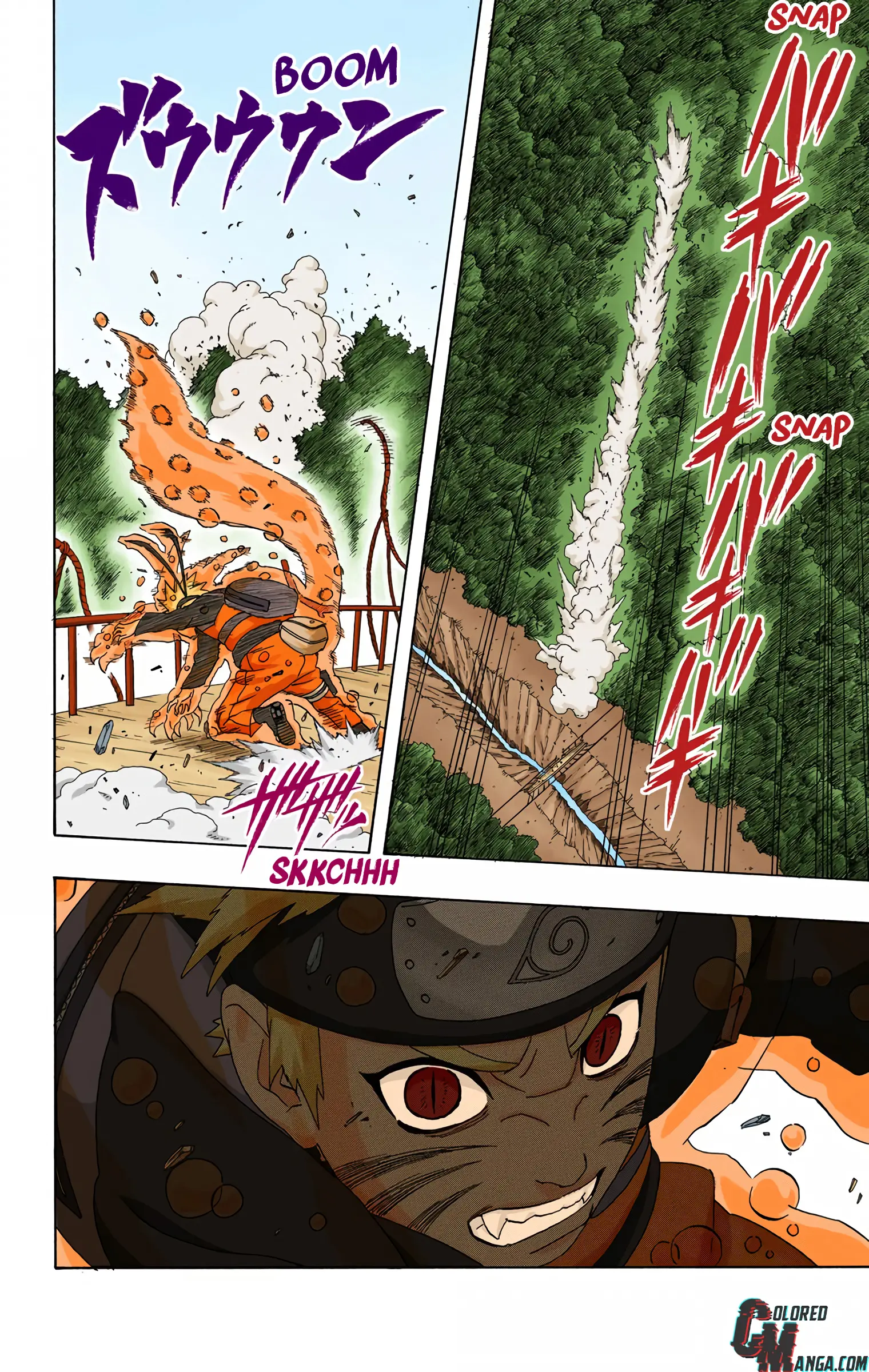 Naruto Colored Manga Online, chapter 291, page 5