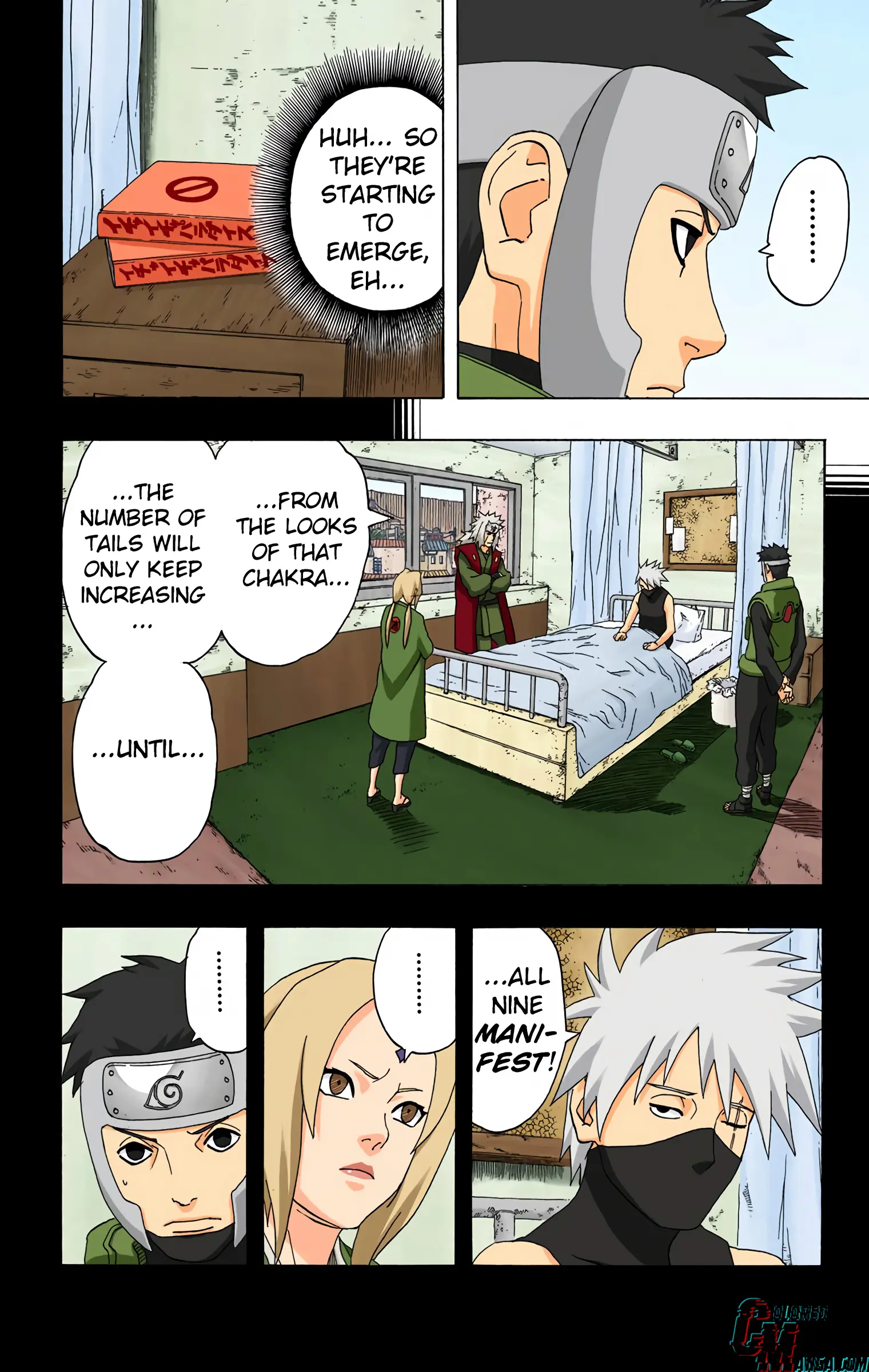 Naruto Colored Manga Online, chapter 291, page 7