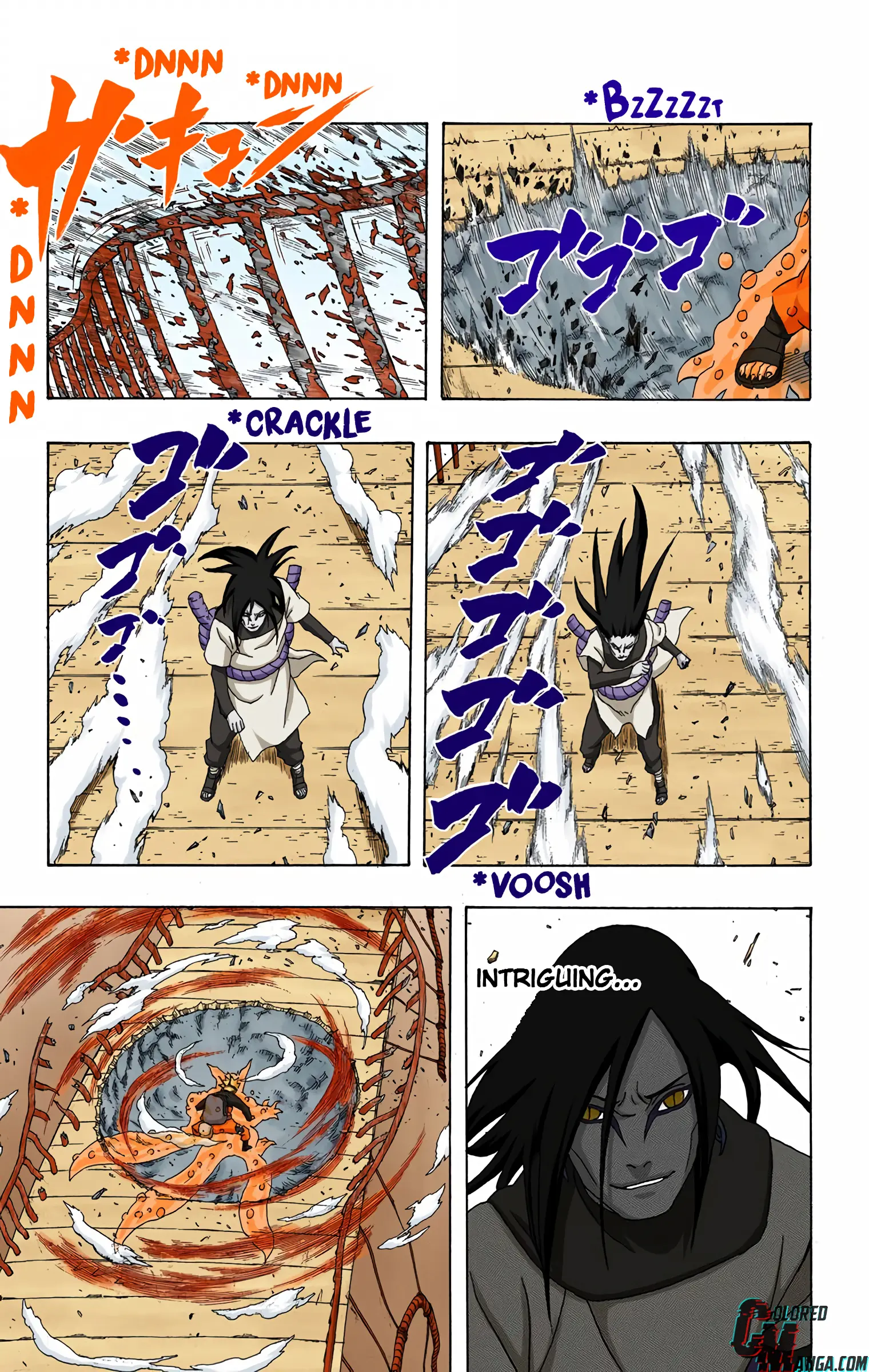 Naruto Colored Manga Online, chapter 292, page 7