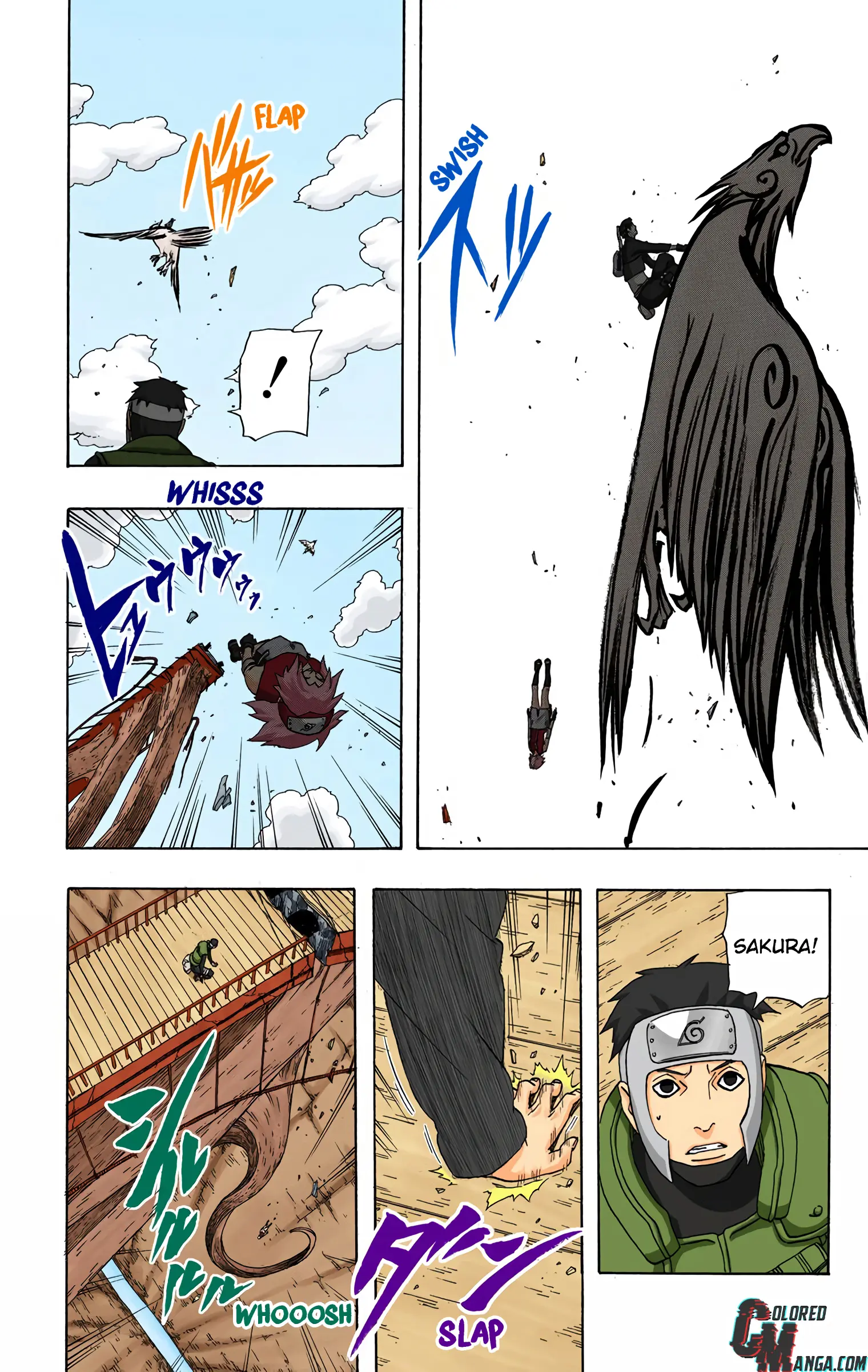 Naruto Colored Manga Online, chapter 292, page 16