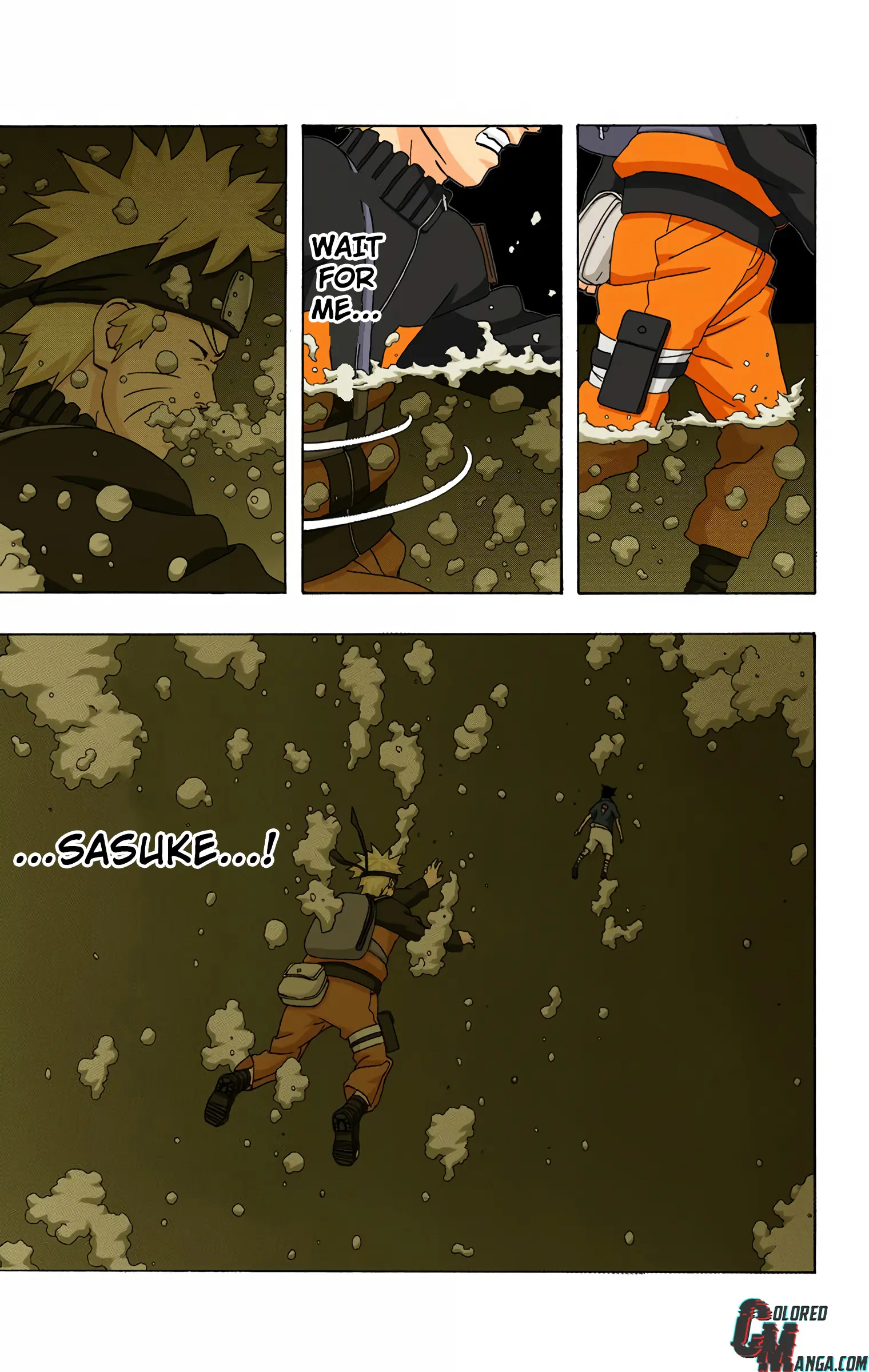 Naruto Colored Manga Online, chapter 293, page 3
