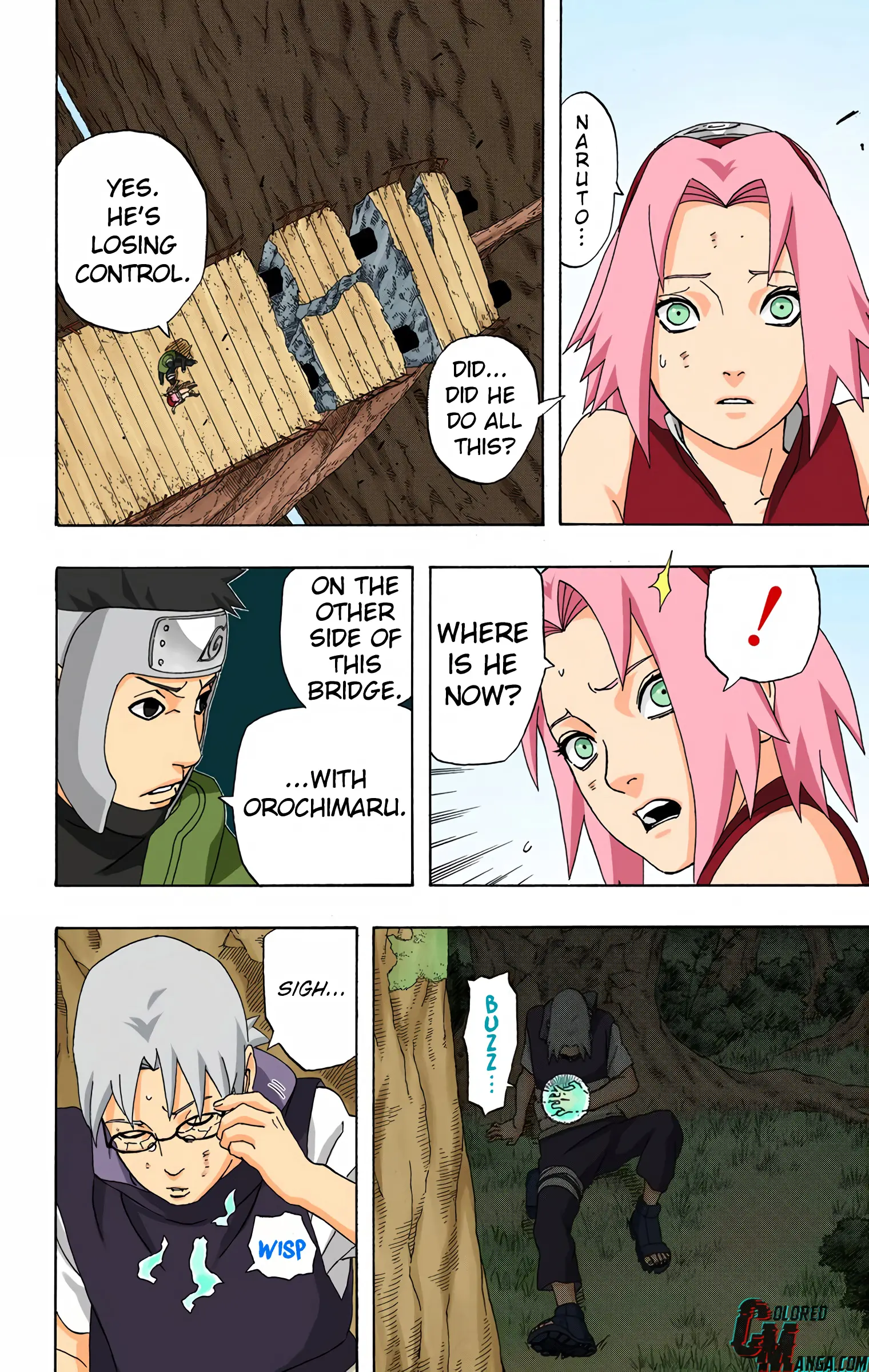 Naruto Colored Manga Online, chapter 293, page 10