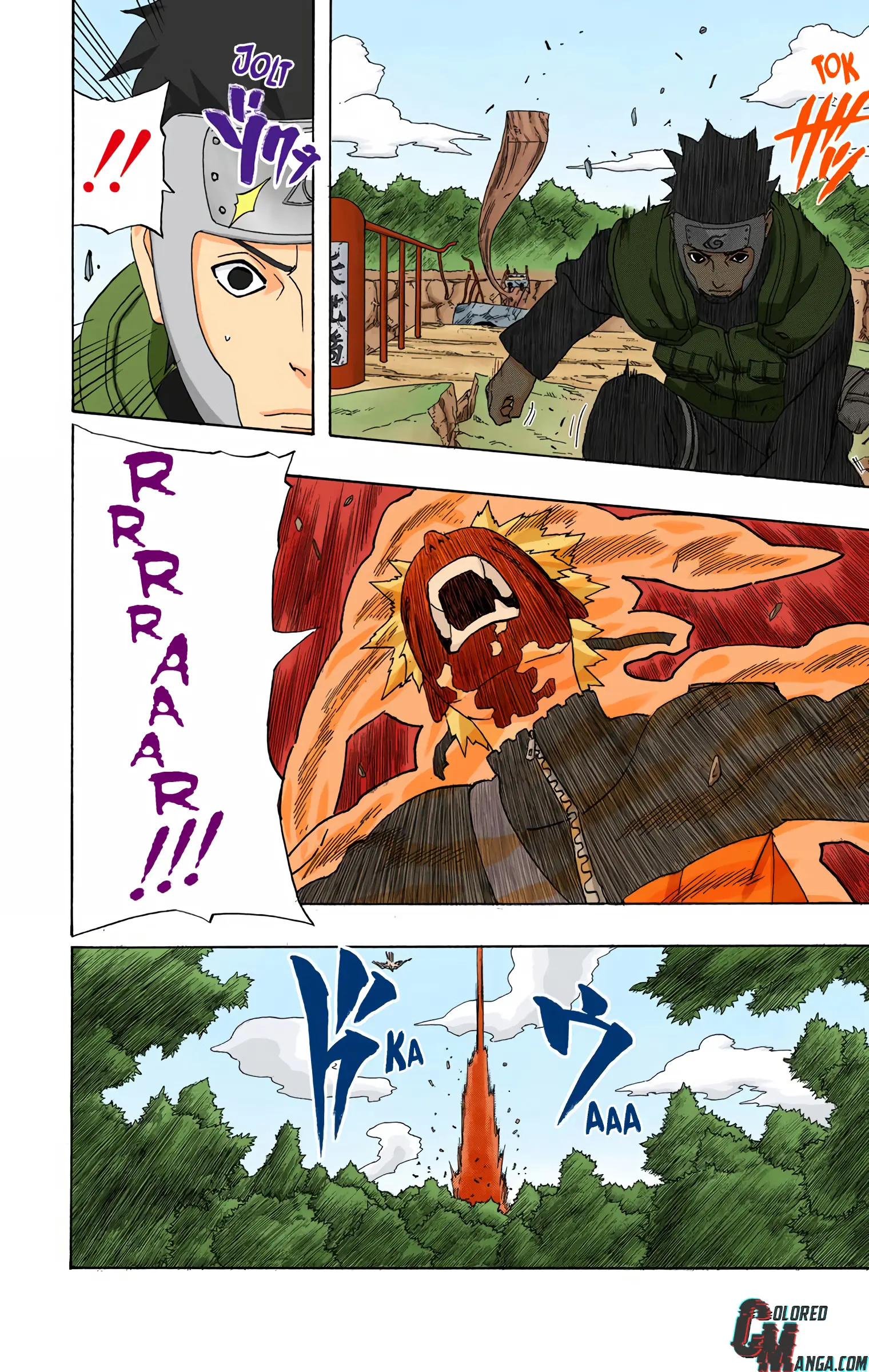Naruto Colored Manga Online, chapter 293, page 12
