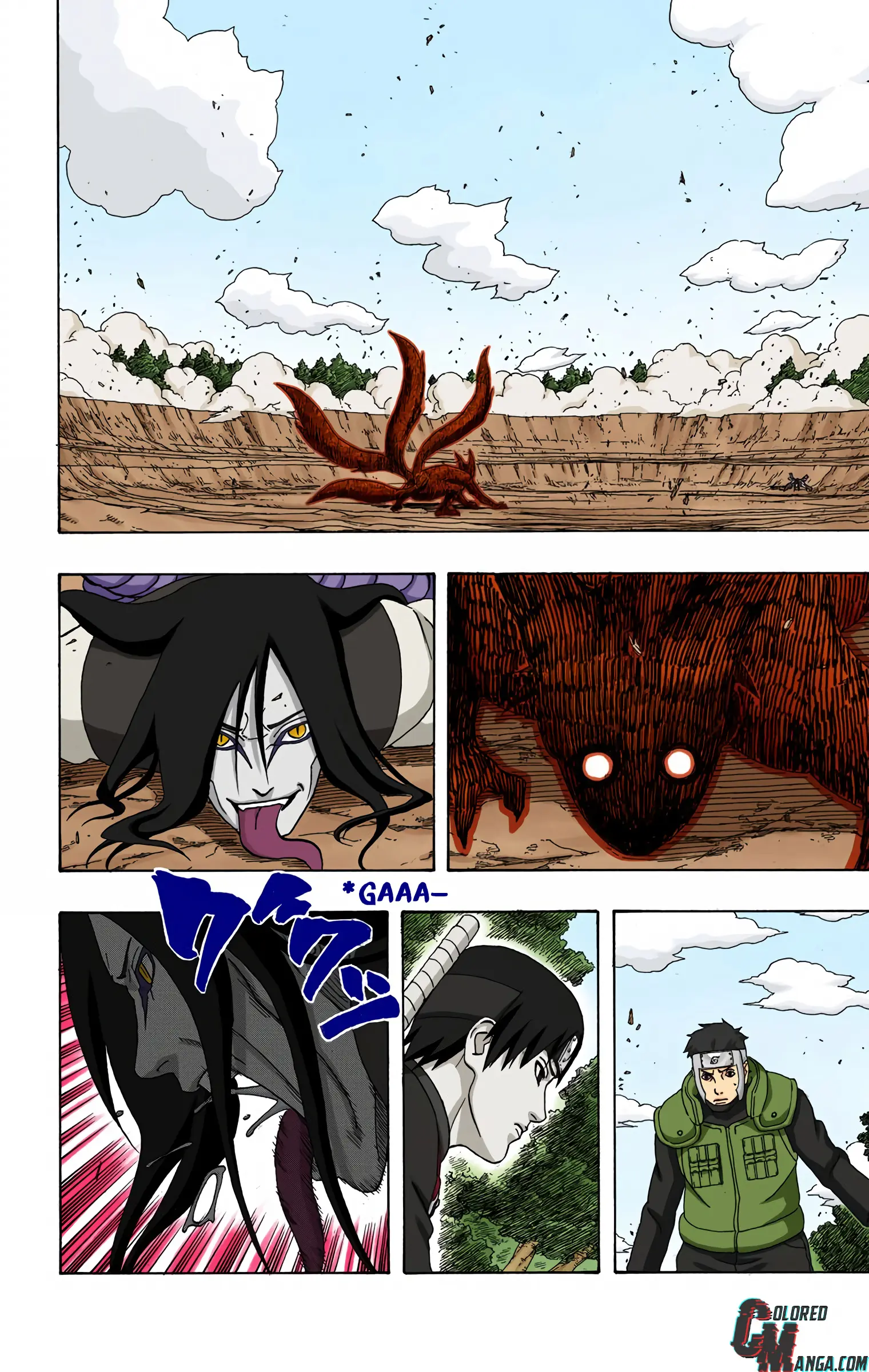 Naruto Colored Manga Online, chapter 294, page 2