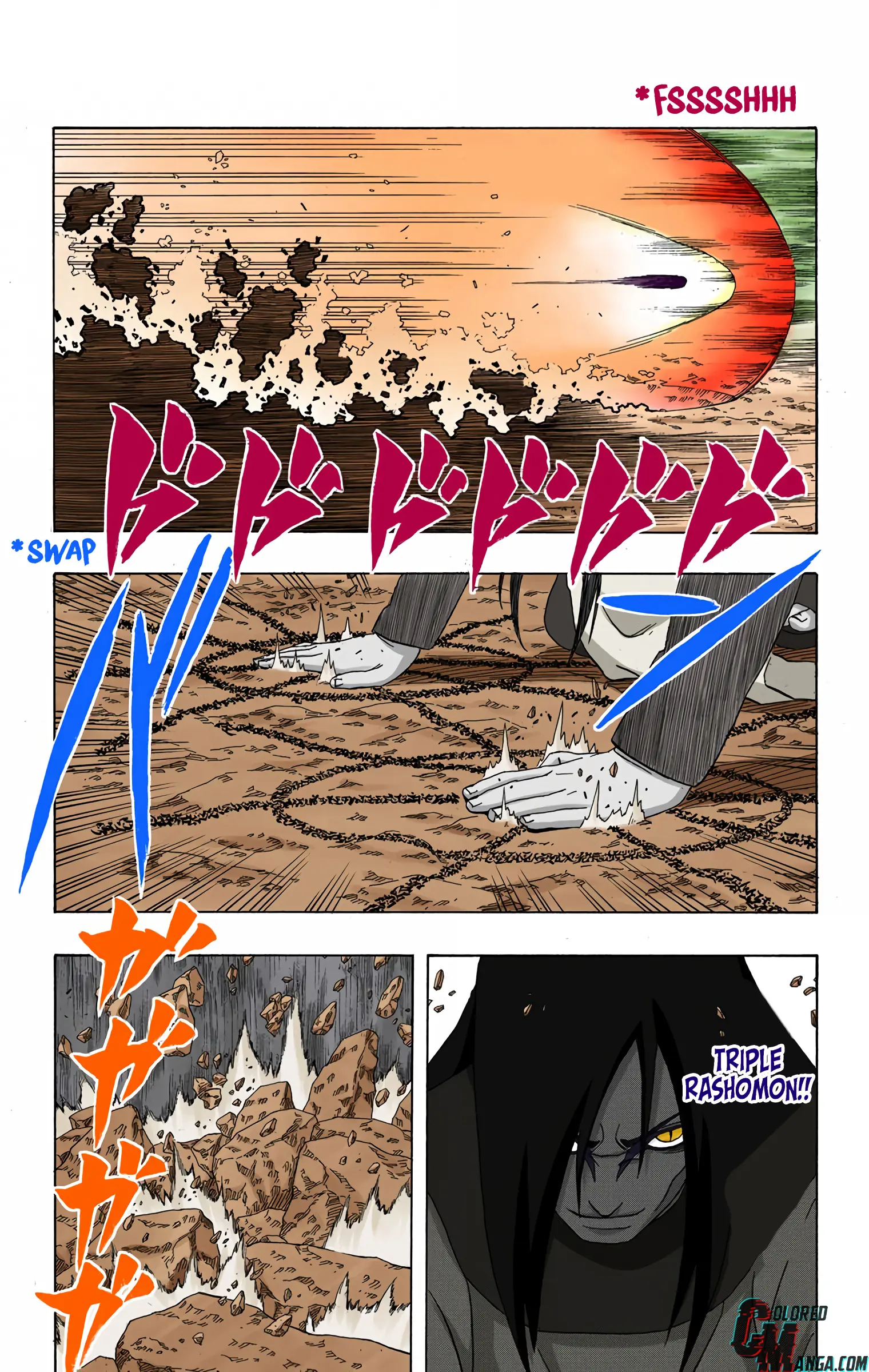 Naruto Colored Manga Online, chapter 295, page 7