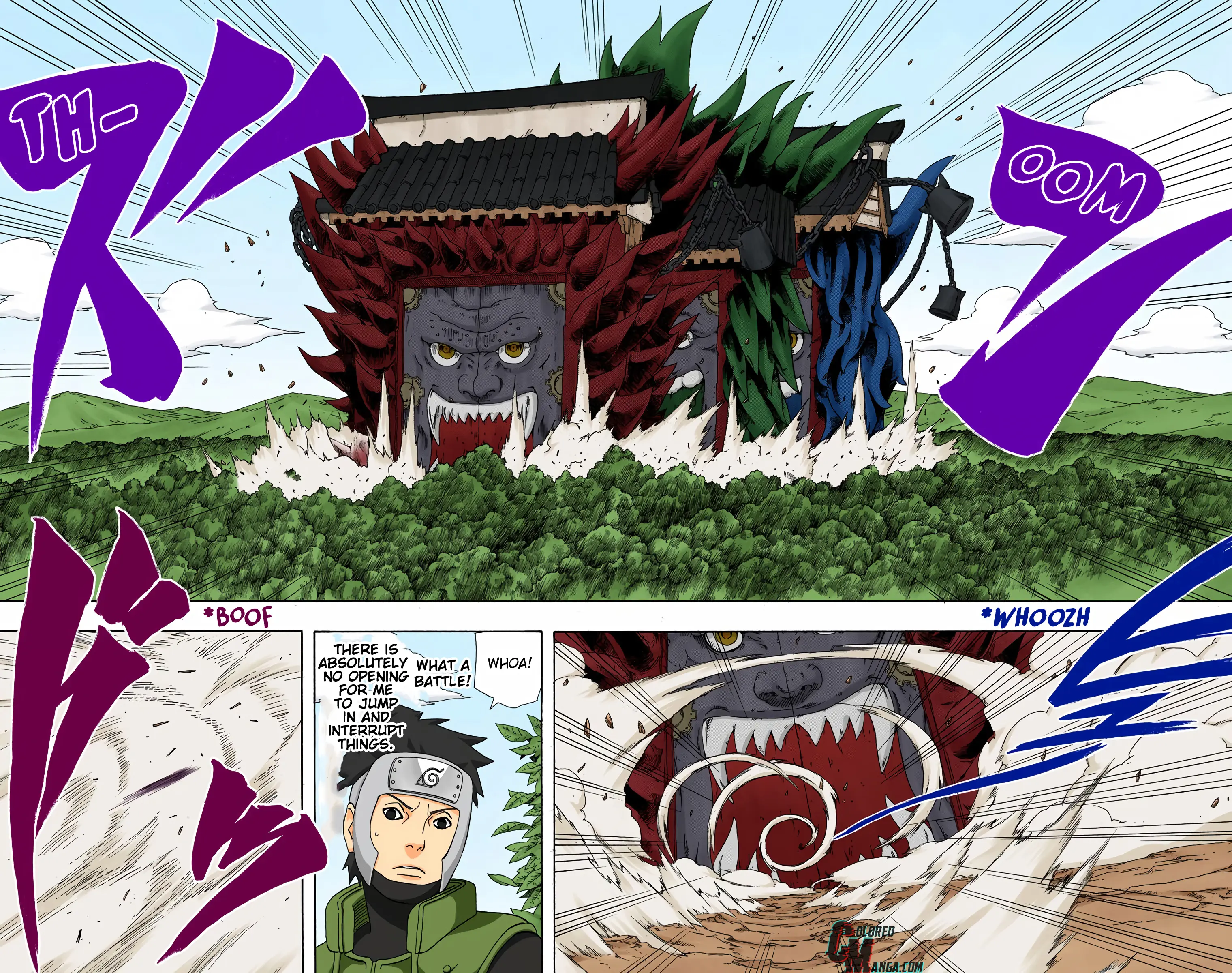 Naruto Colored Manga Online, chapter 295, page 8