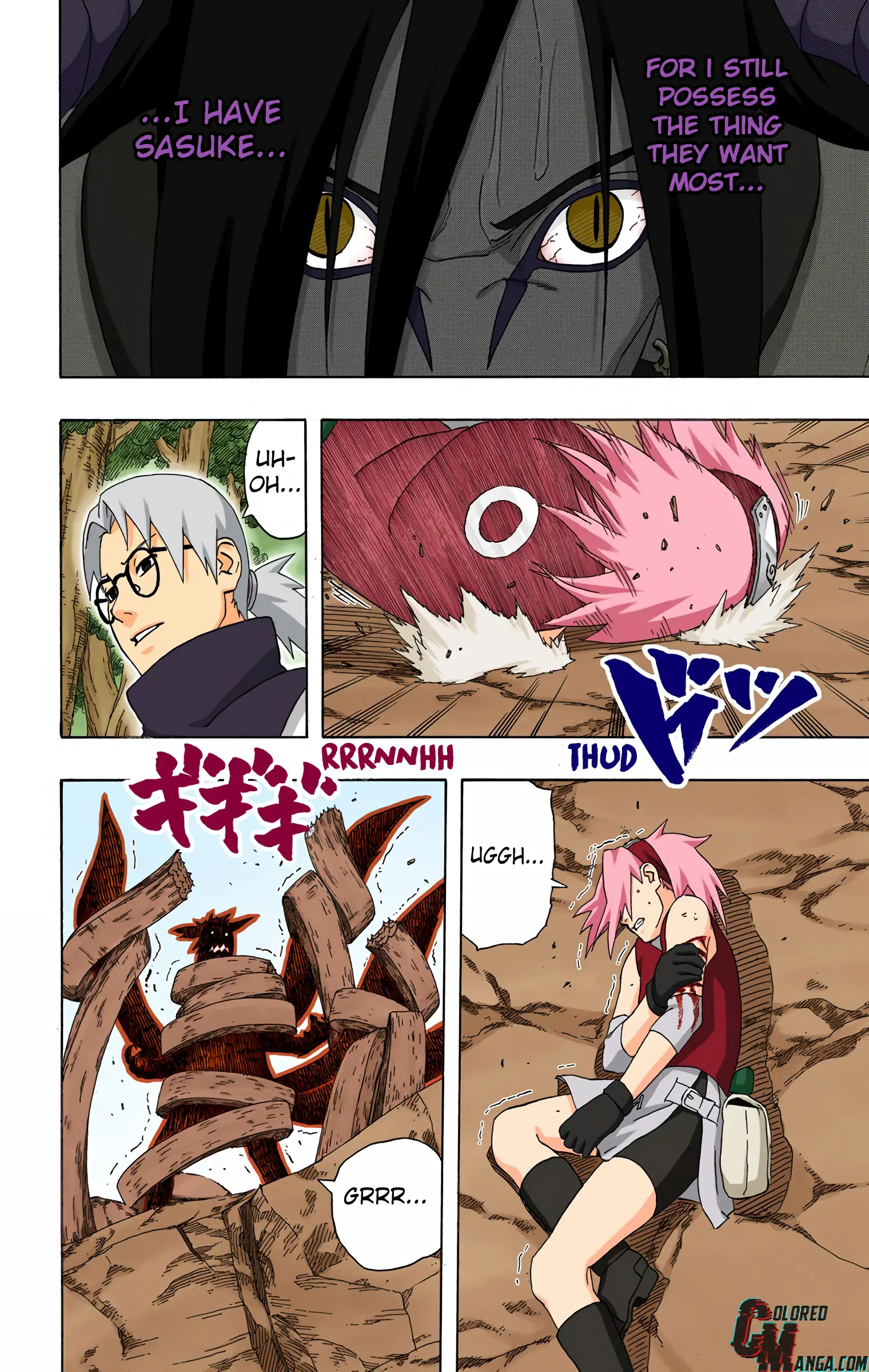 Naruto Colored Manga Online, chapter 296, page 10