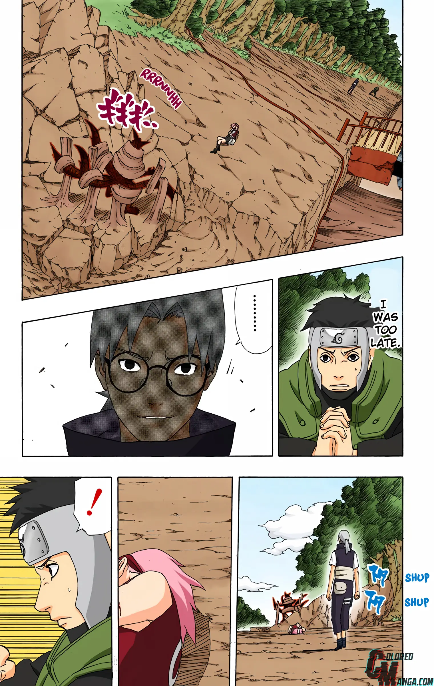 Naruto Colored Manga Online, chapter 296, page 11