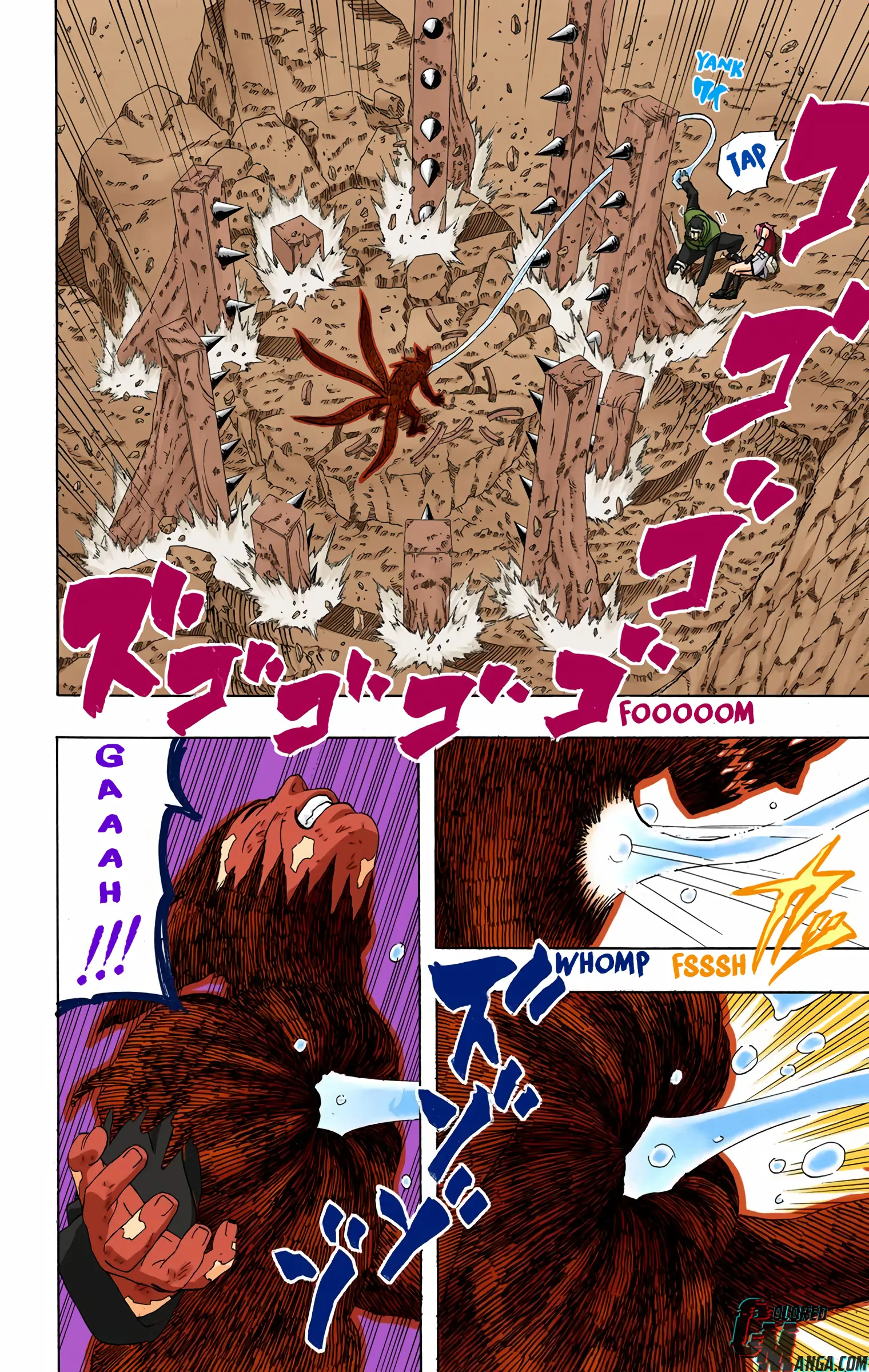 Naruto Colored Manga Online, chapter 296, page 16