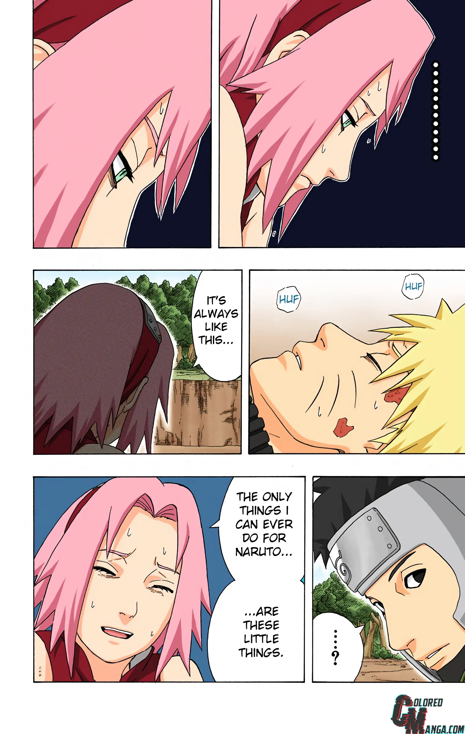 Naruto Colored Manga Online, chapter 297, page 10