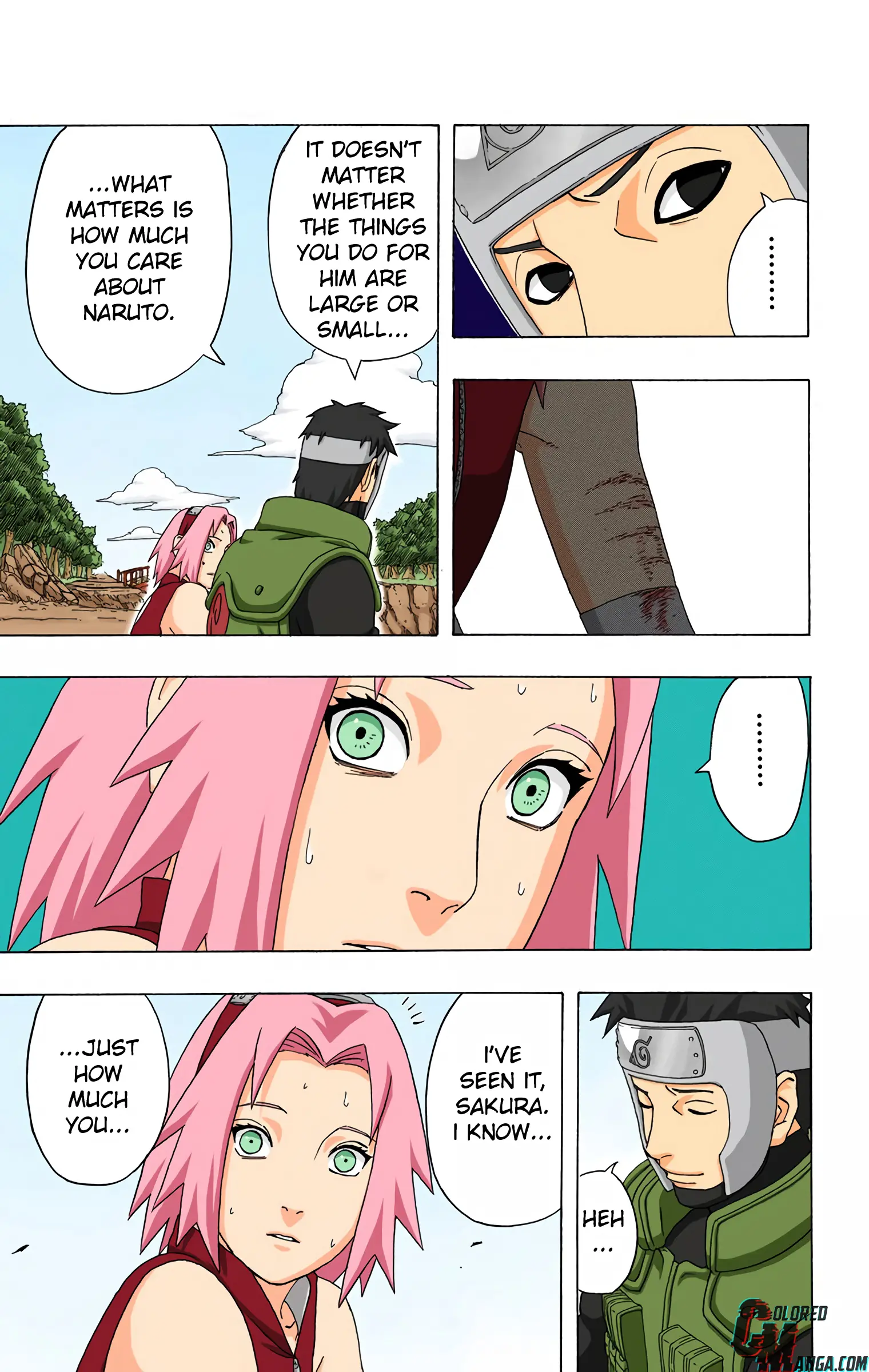 Naruto Colored Manga Online, chapter 297, page 11