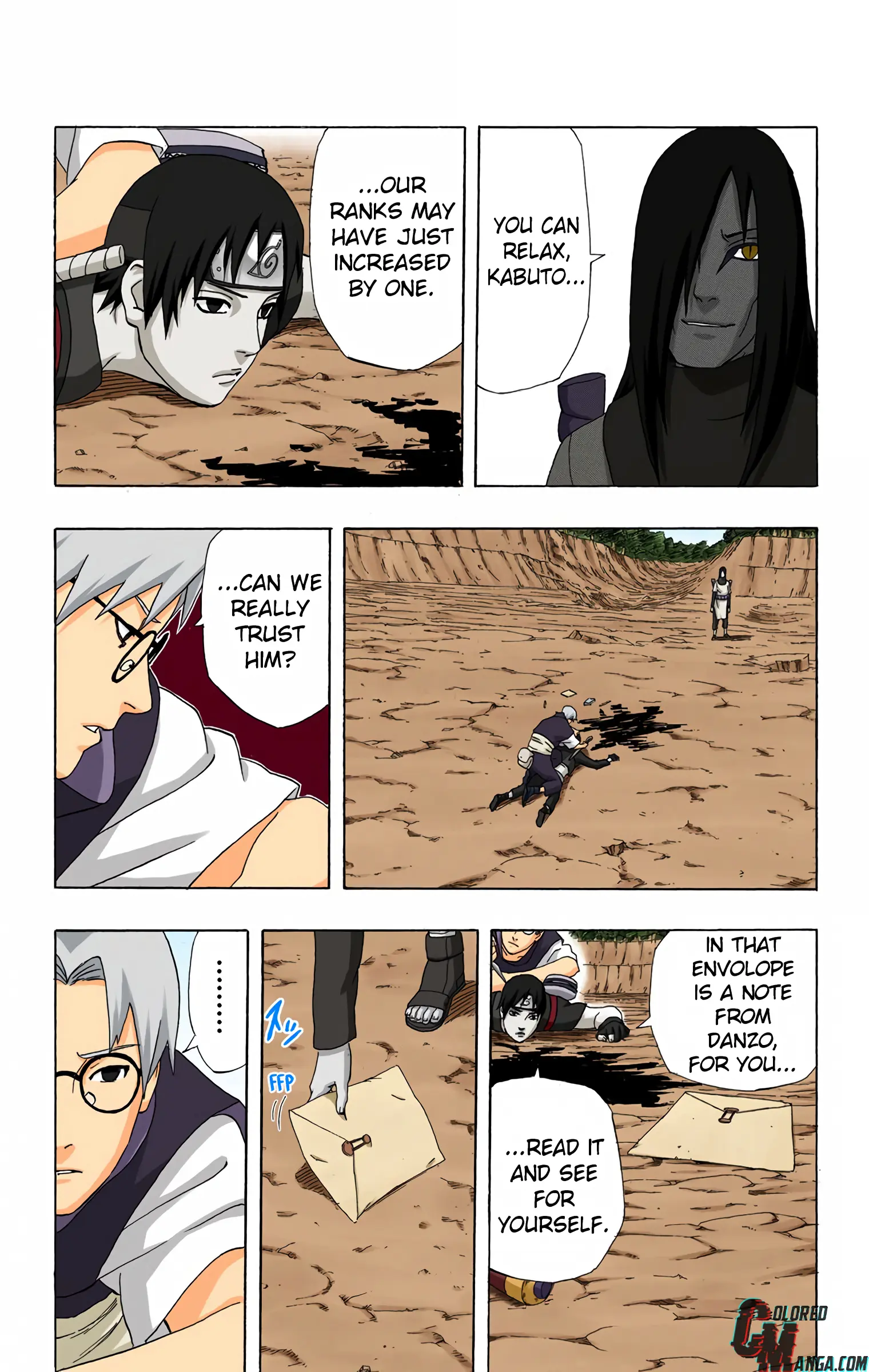 Naruto Colored Manga Online, chapter 297, page 15