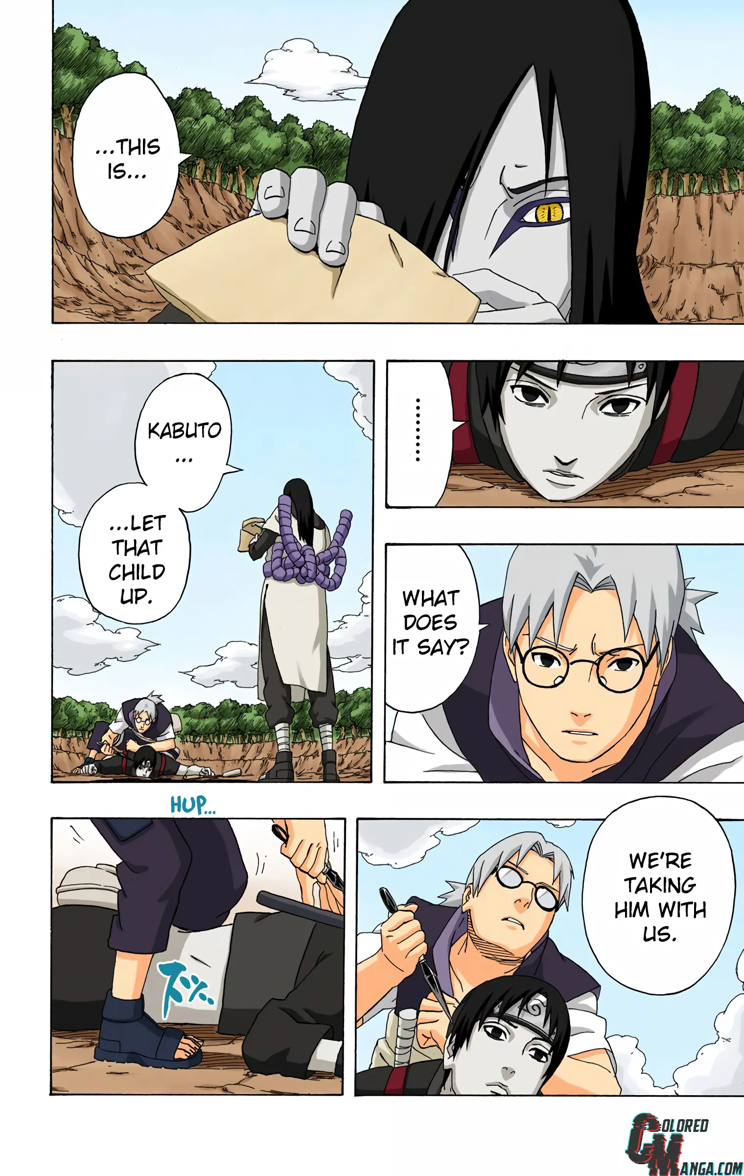 Naruto Colored Manga Online, chapter 297, page 16