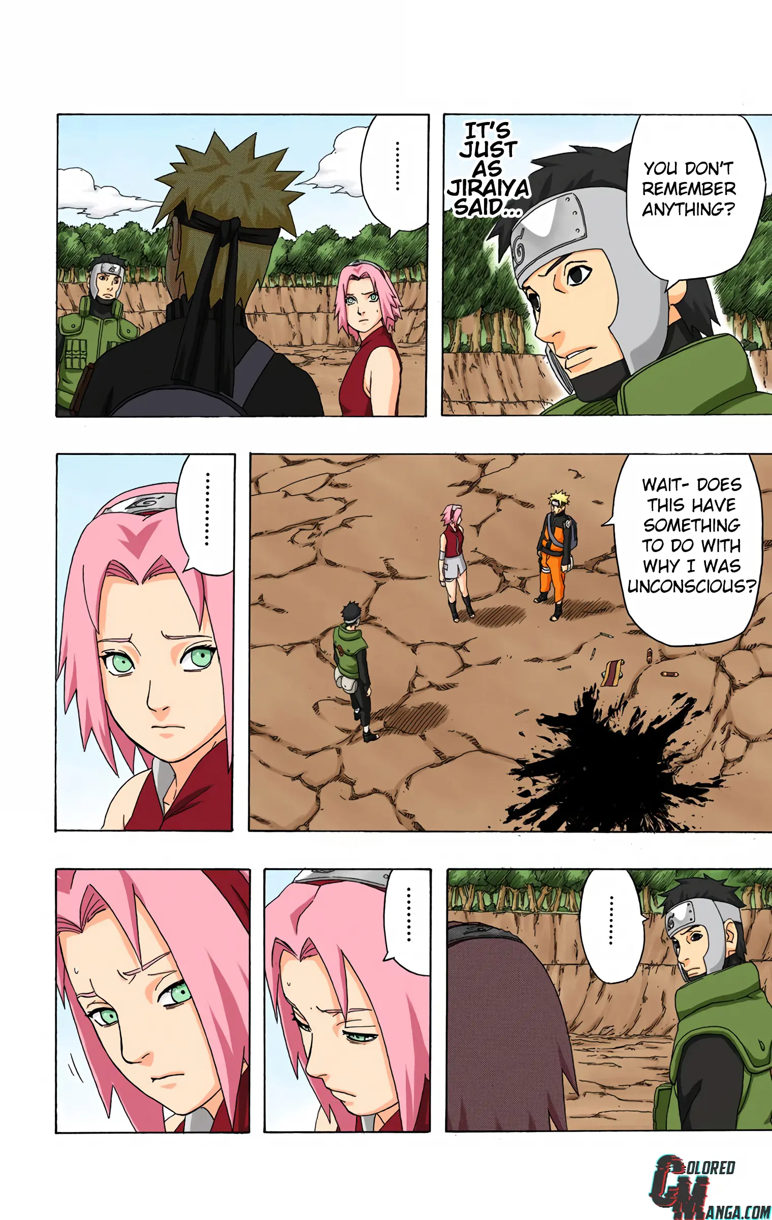 Naruto Colored Manga Online, chapter 298, page 4