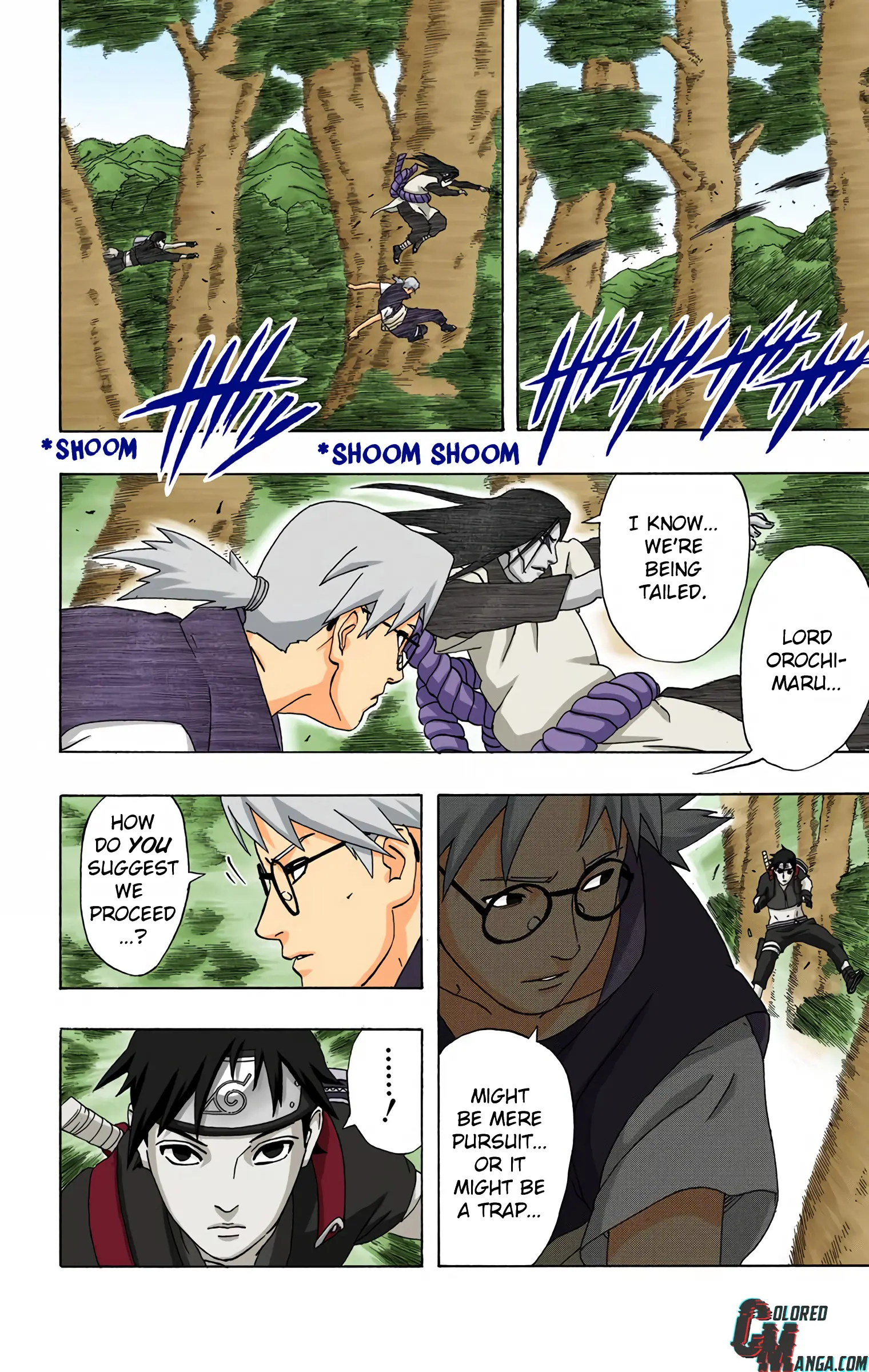 Naruto Colored Manga Online, chapter 298, page 12