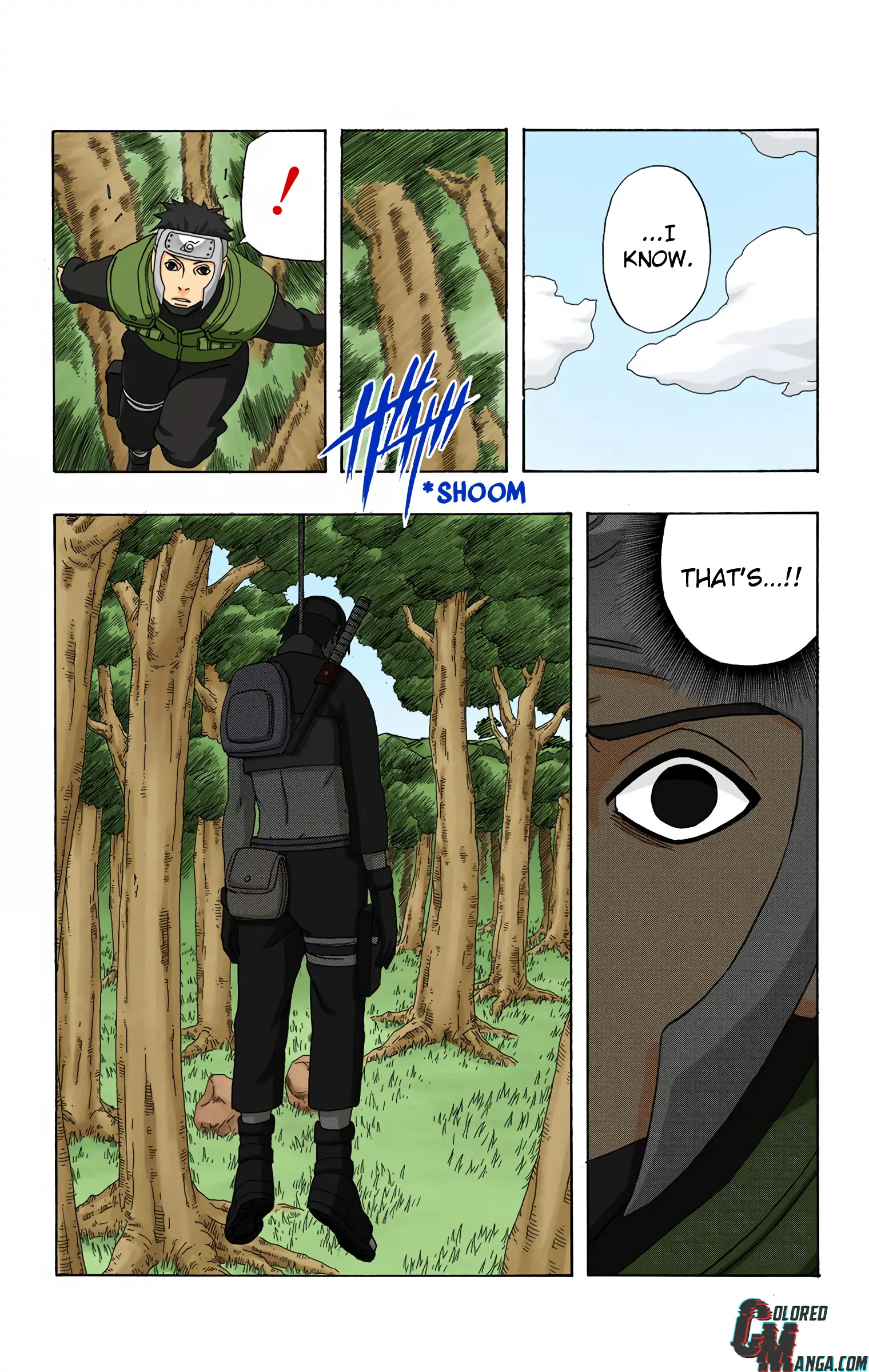 Naruto Colored Manga Online, chapter 298, page 17