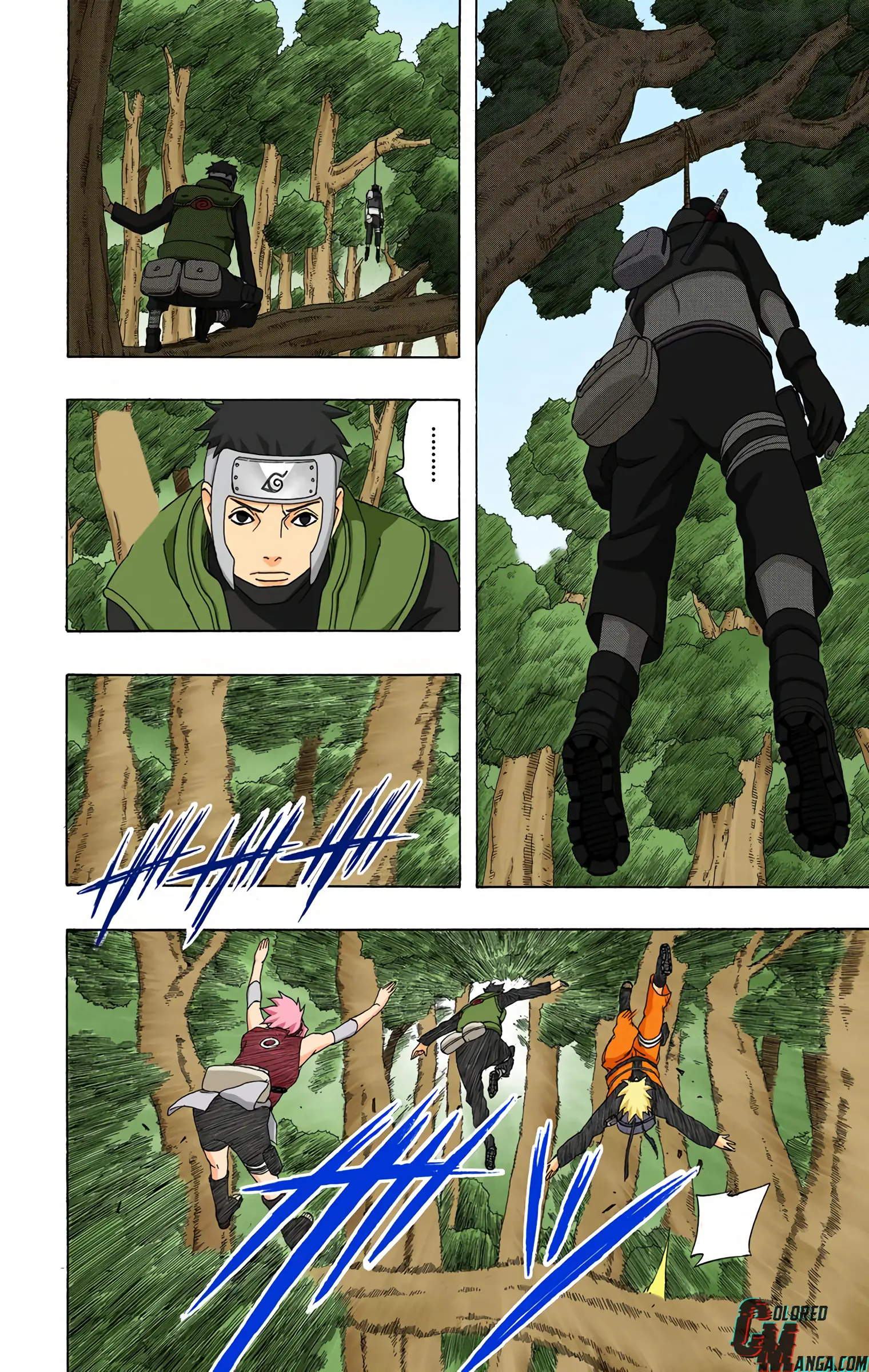 Naruto Colored Manga Online, chapter 299, page 2
